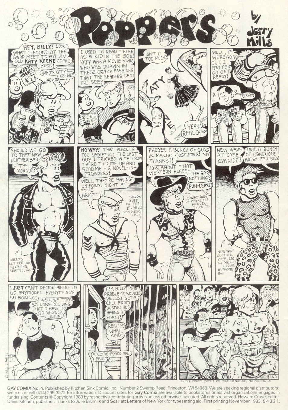 Read online Gay Comix (Gay Comics) comic -  Issue #4 - 2