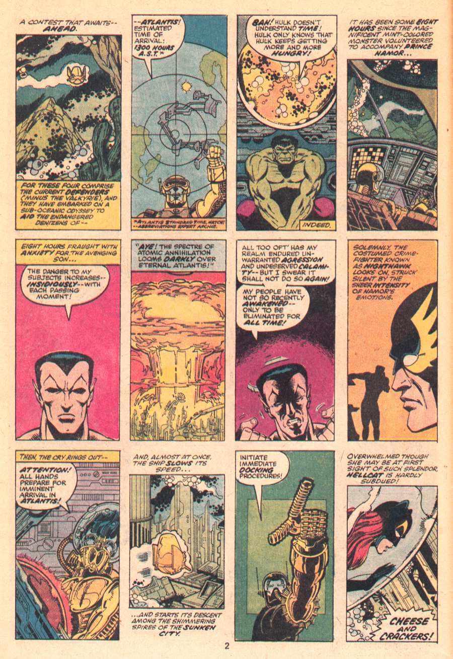 Read online The Defenders (1972) comic -  Issue #53 - 3