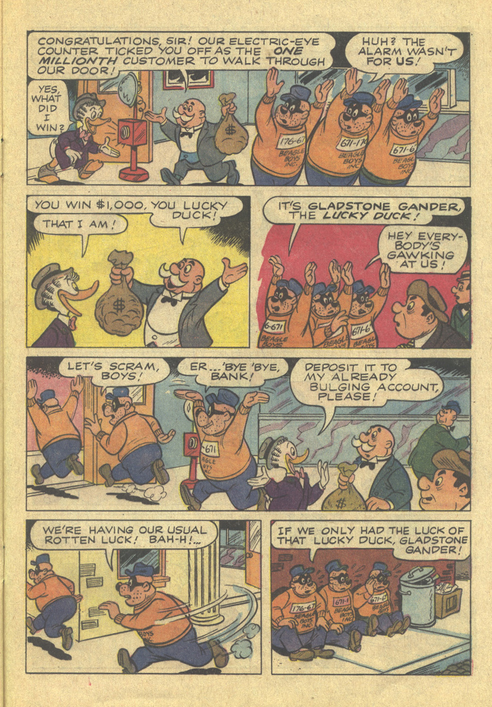 Read online Walt Disney THE BEAGLE BOYS comic -  Issue #12 - 21