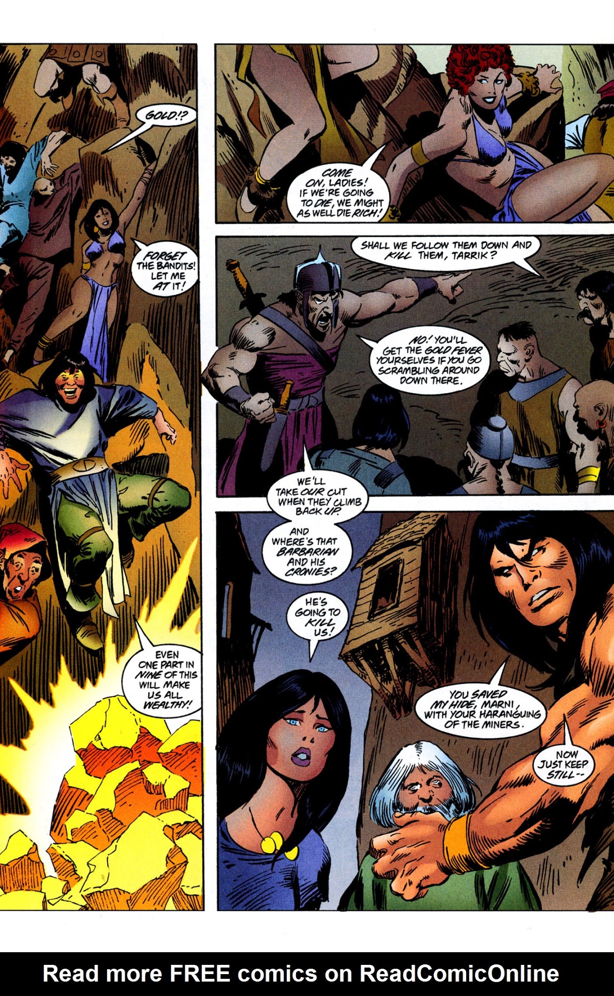 Read online Conan the Barbarian: Death Covered In Gold comic -  Issue #2 - 21