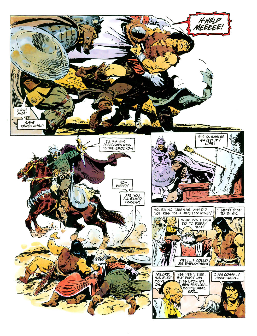 Read online Marvel Graphic Novel comic -  Issue #69 - Conan - The Rogue - 15