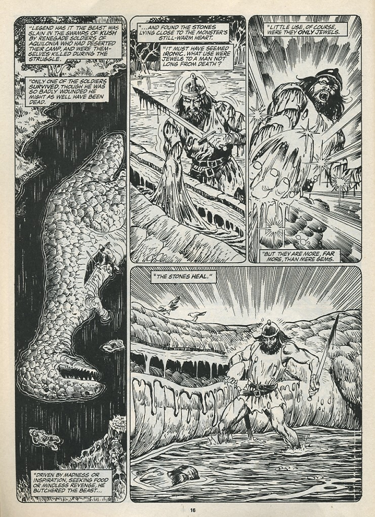 Read online The Savage Sword Of Conan comic -  Issue #174 - 18