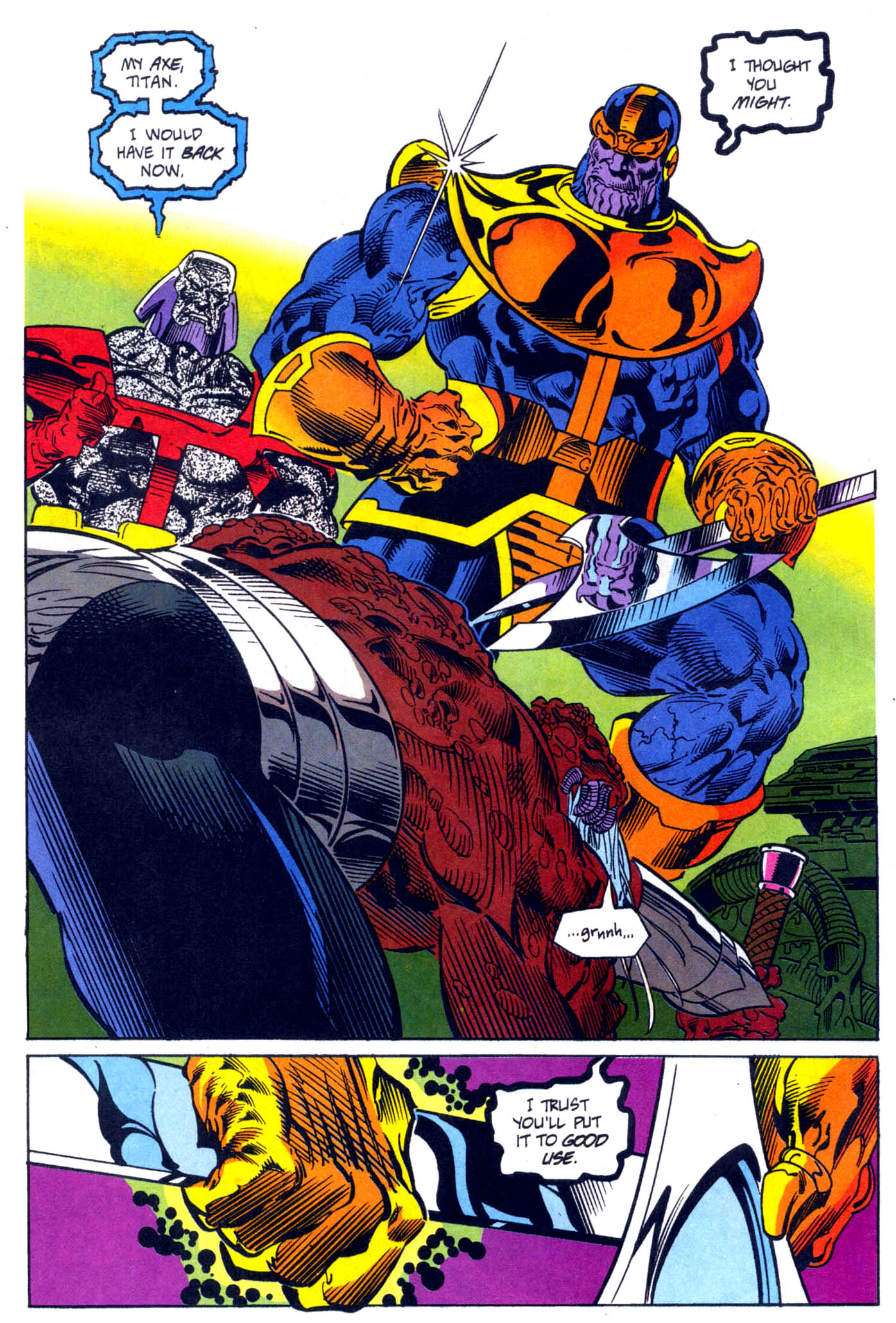 Read online Cosmic Powers comic -  Issue #5 - 28