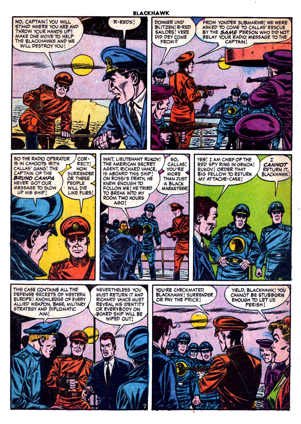 Read online Blackhawk (1957) comic -  Issue #105 - 9