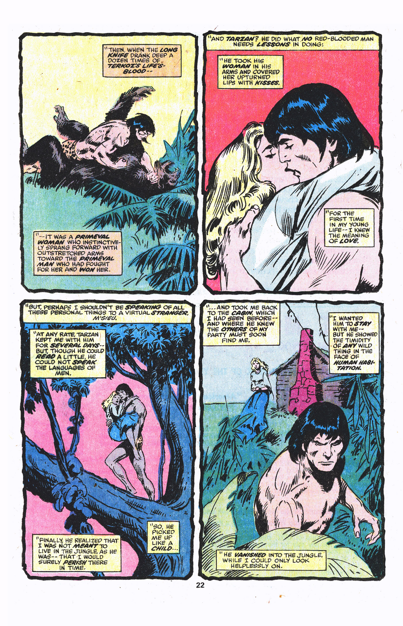 Read online Tarzan (1977) comic -  Issue #2 - 12