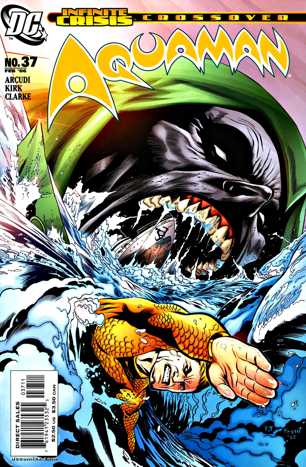 Aquaman (2003) issue 37 - Page 1