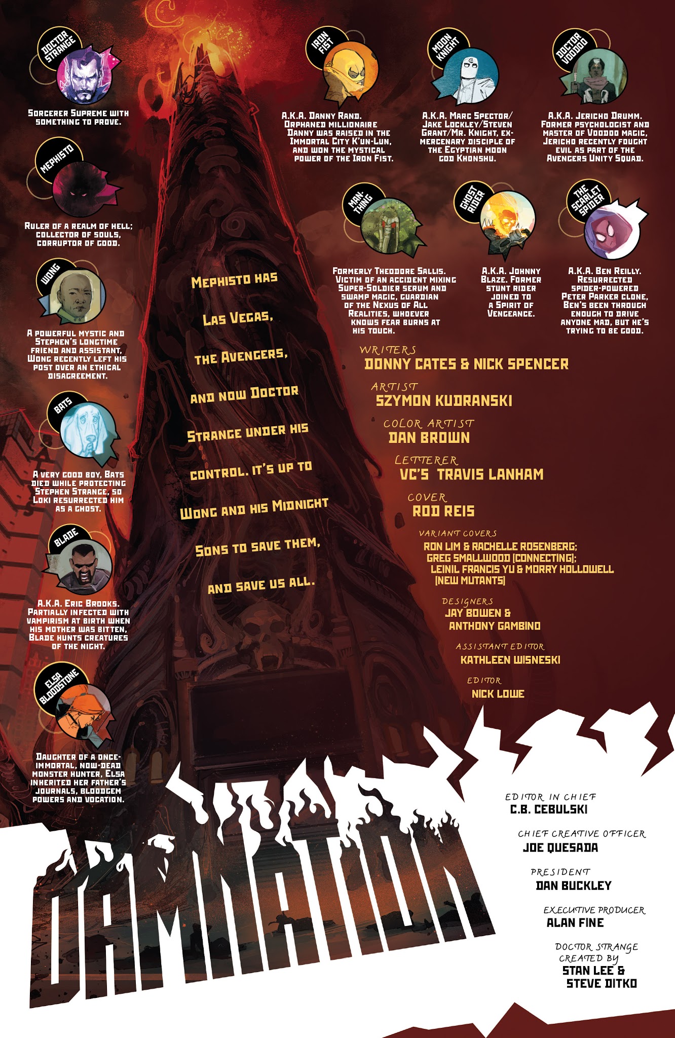 Read online Doctor Strange: Damnation comic -  Issue #3 - 2