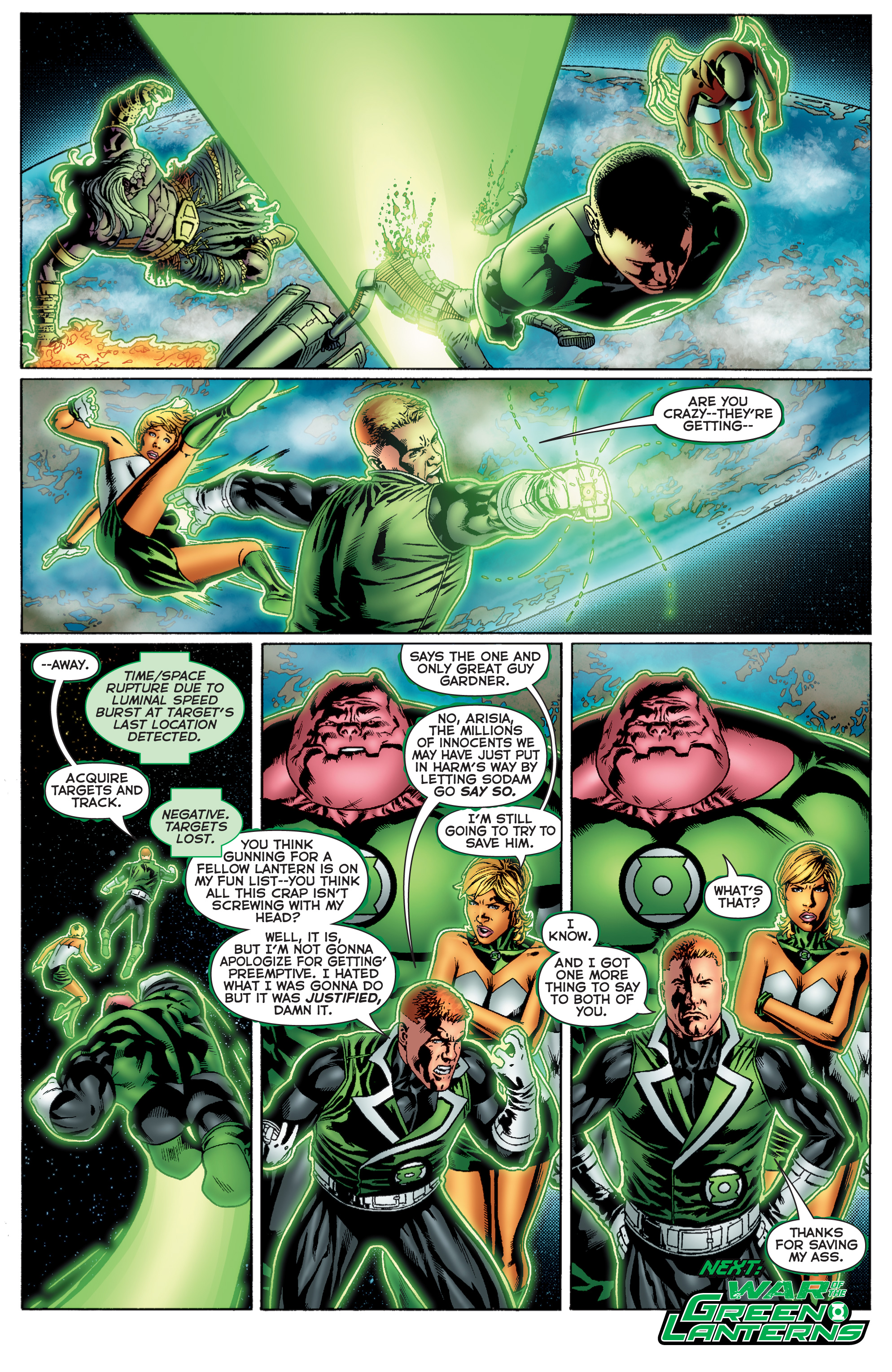 Read online Green Lantern: Emerald Warriors comic -  Issue #7 - 22