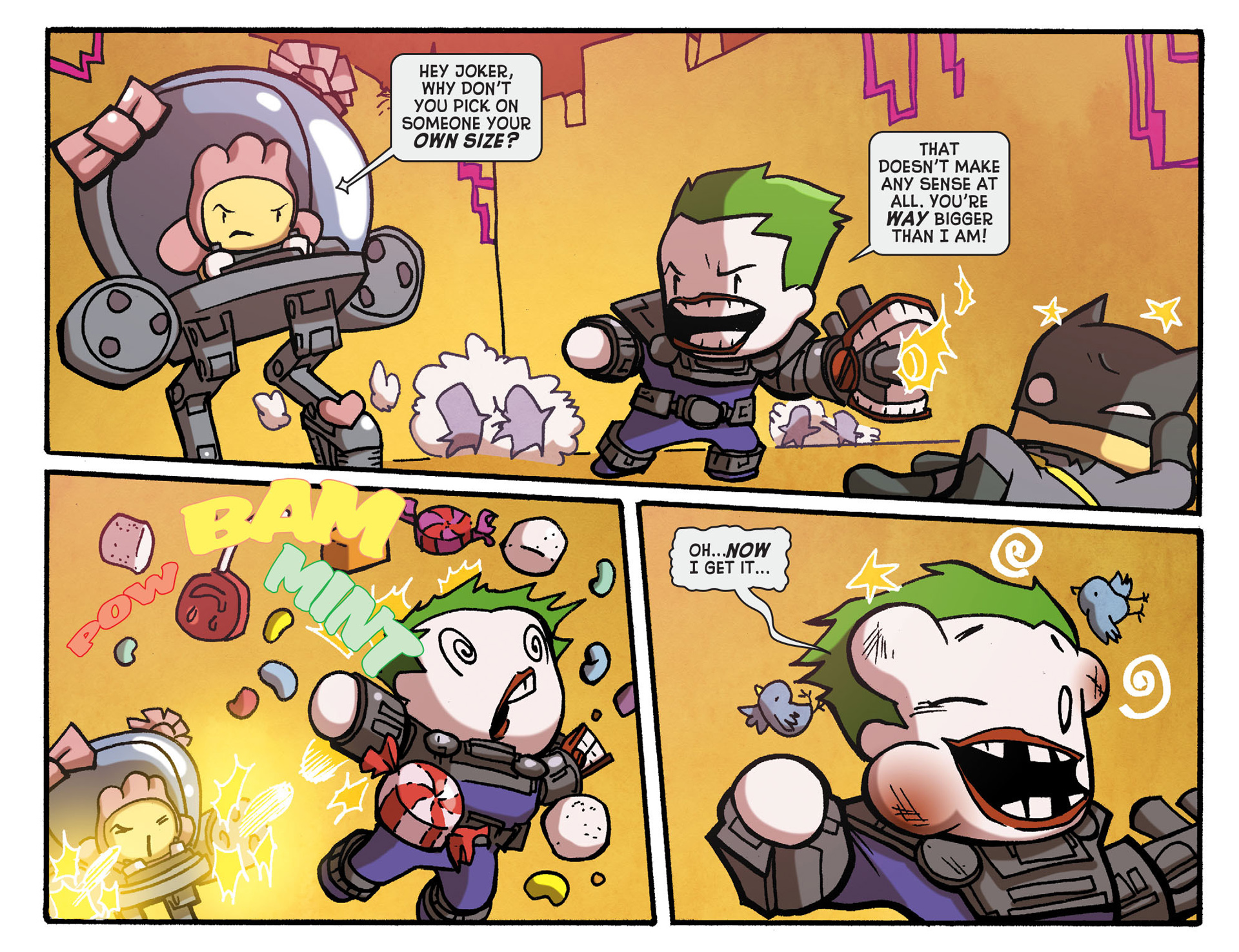 Read online Scribblenauts Unmasked: A Crisis of Imagination comic -  Issue #14 - 9