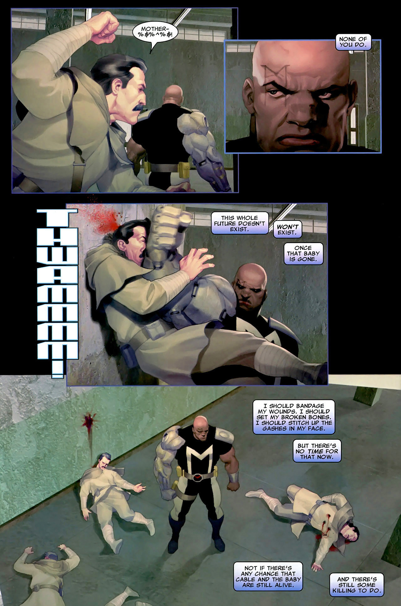 Read online Cable (2008) comic -  Issue #3 - 22