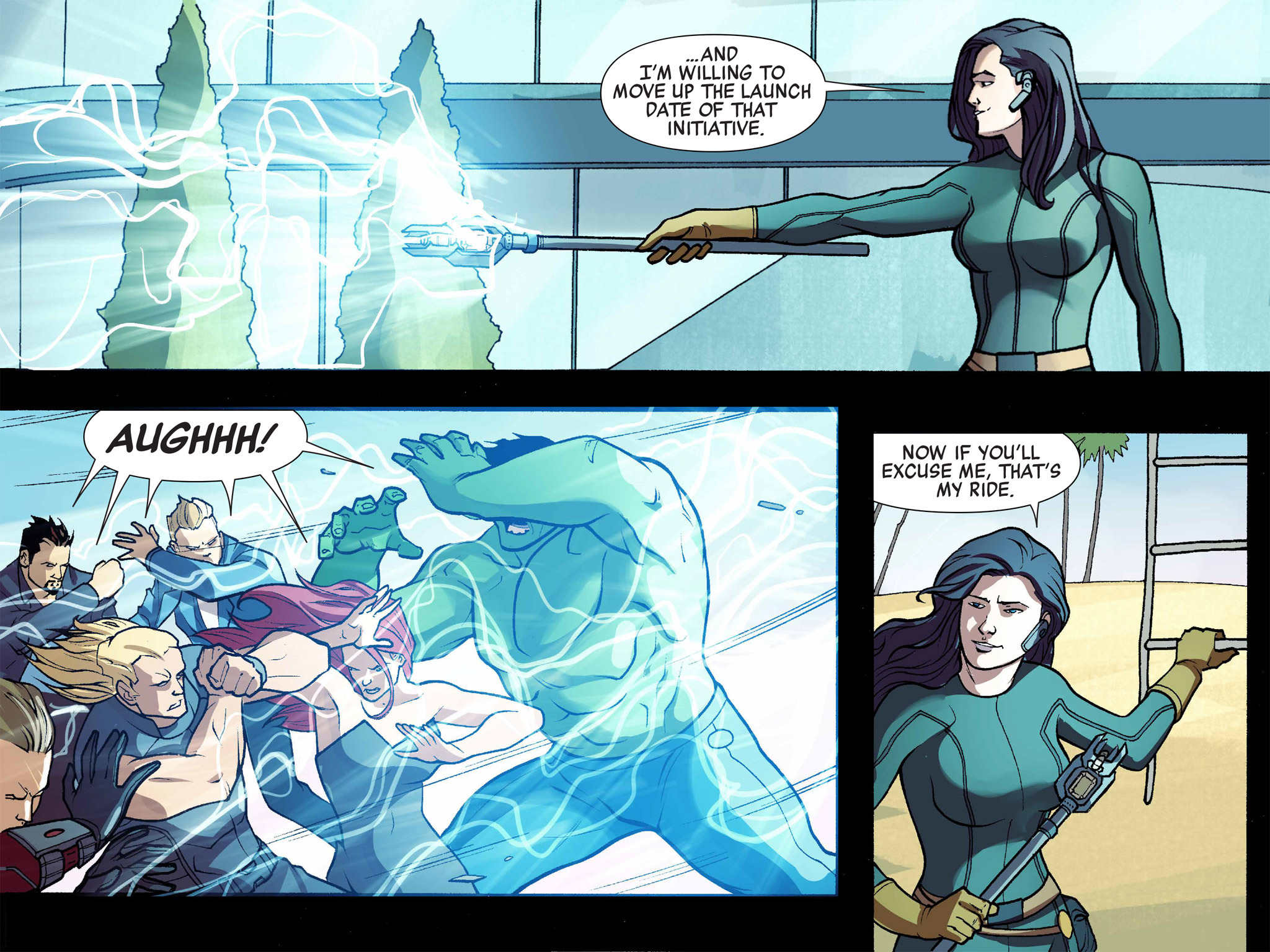 Read online Marvel Universe Avengers Infinite Comic comic -  Issue #10 - 11