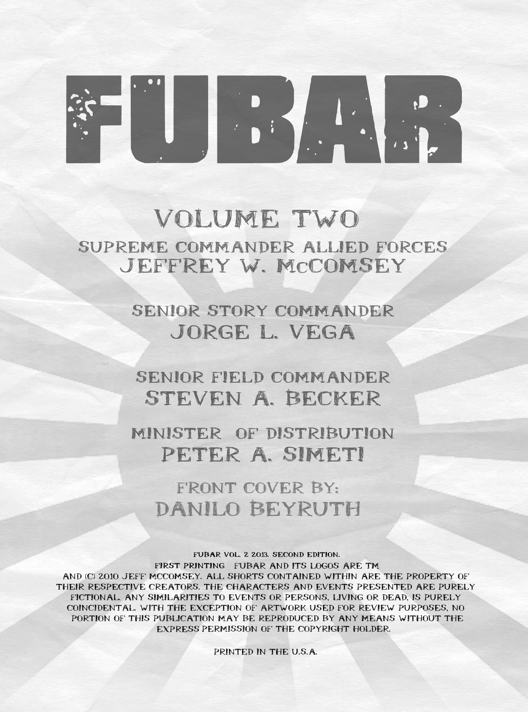 Read online FUBAR comic -  Issue #2 - 3