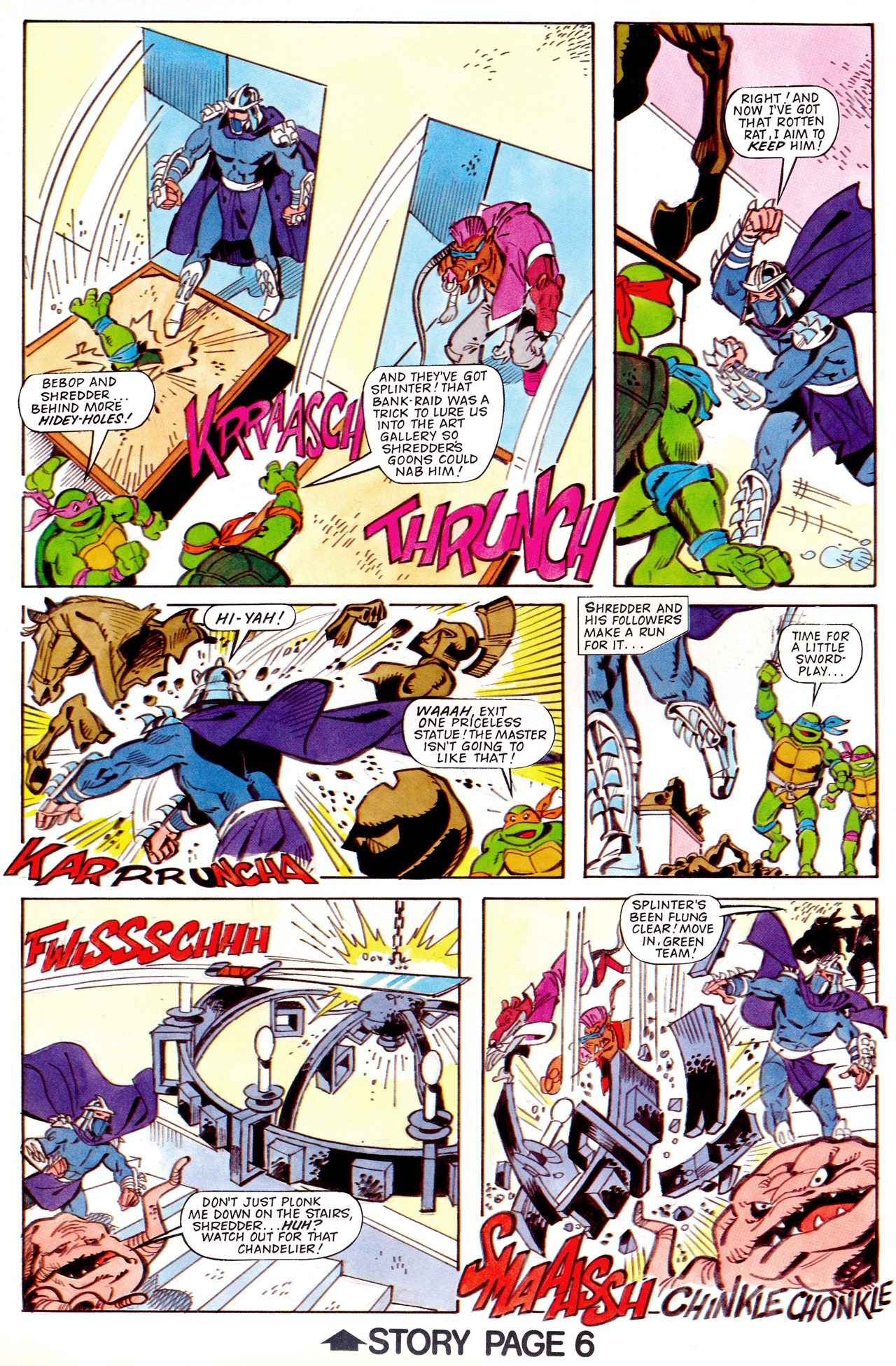 Read online Teenage Mutant Hero Turtles Adventures comic -  Issue #18 - 7