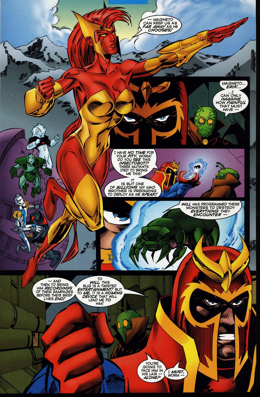 Read online Magnetic Men Featuring Magneto comic -  Issue # Full - 9