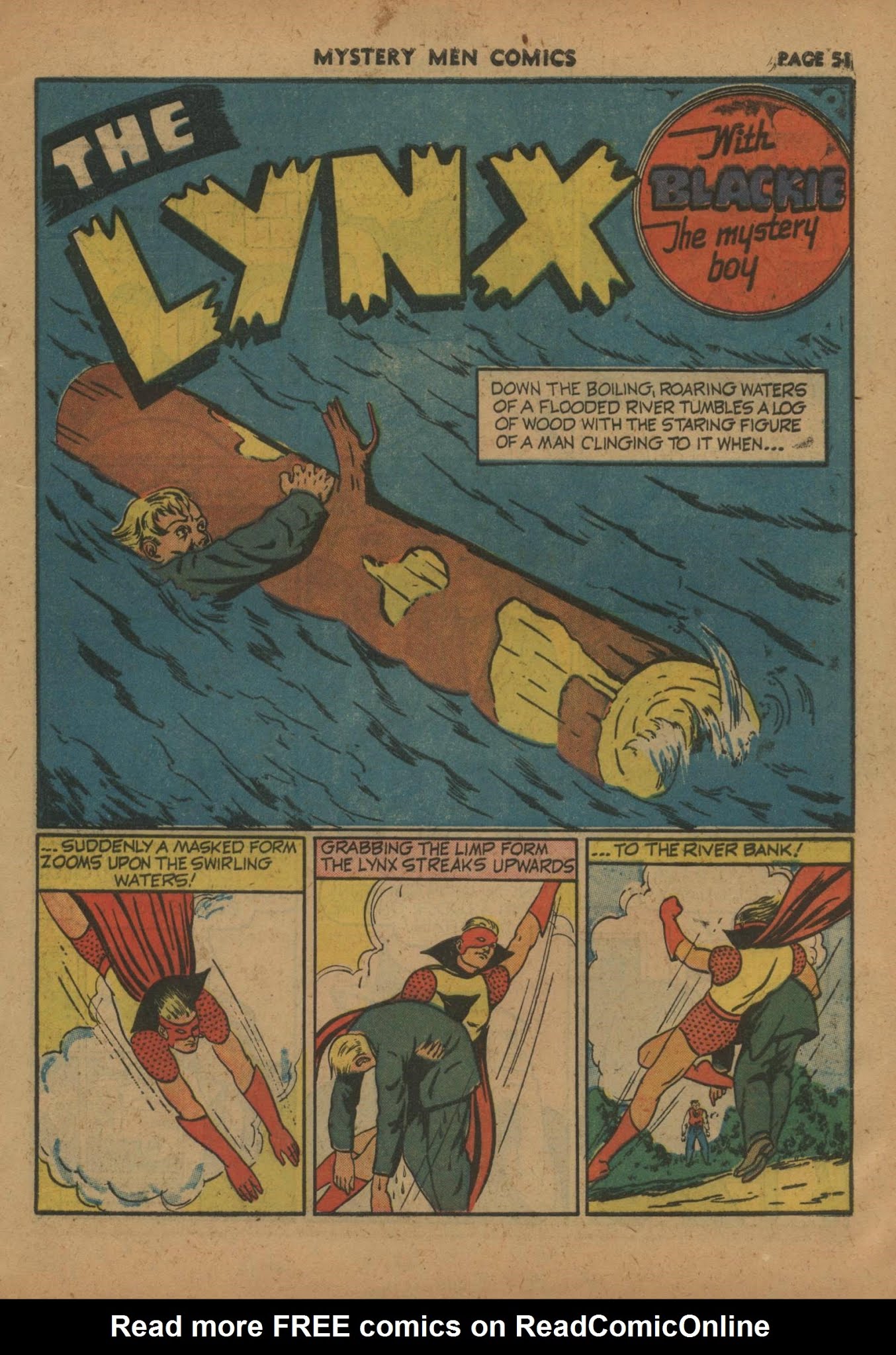 Read online Mystery Men Comics comic -  Issue #26 - 53