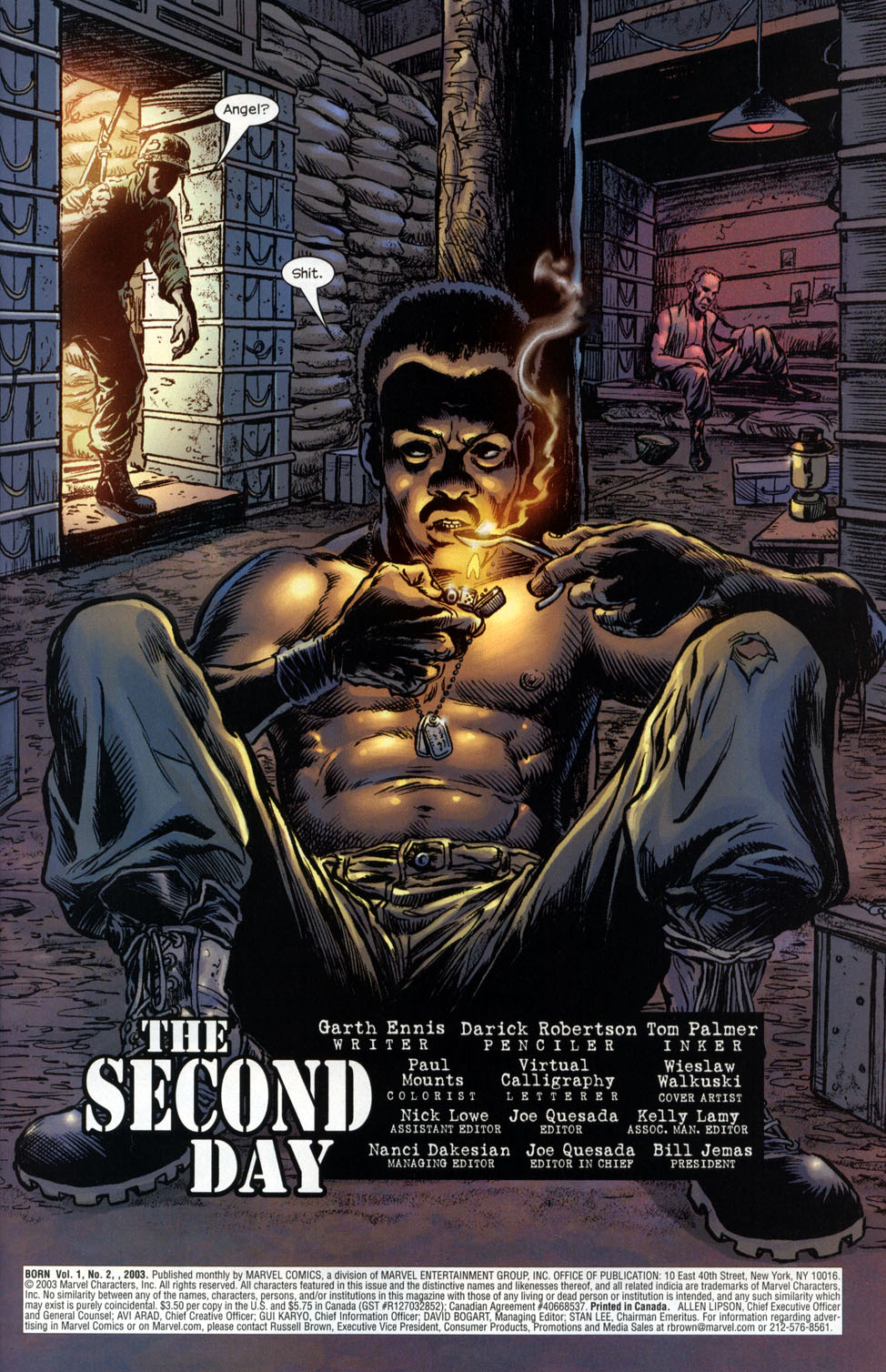 Read online Born (2004) comic -  Issue #2 - 2