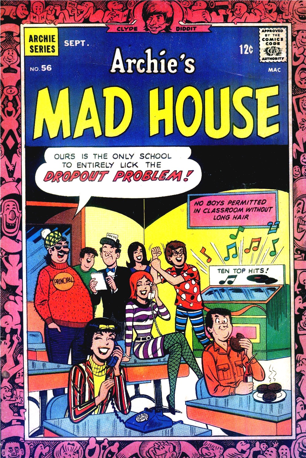Read online Archie's Madhouse comic -  Issue #56 - 1