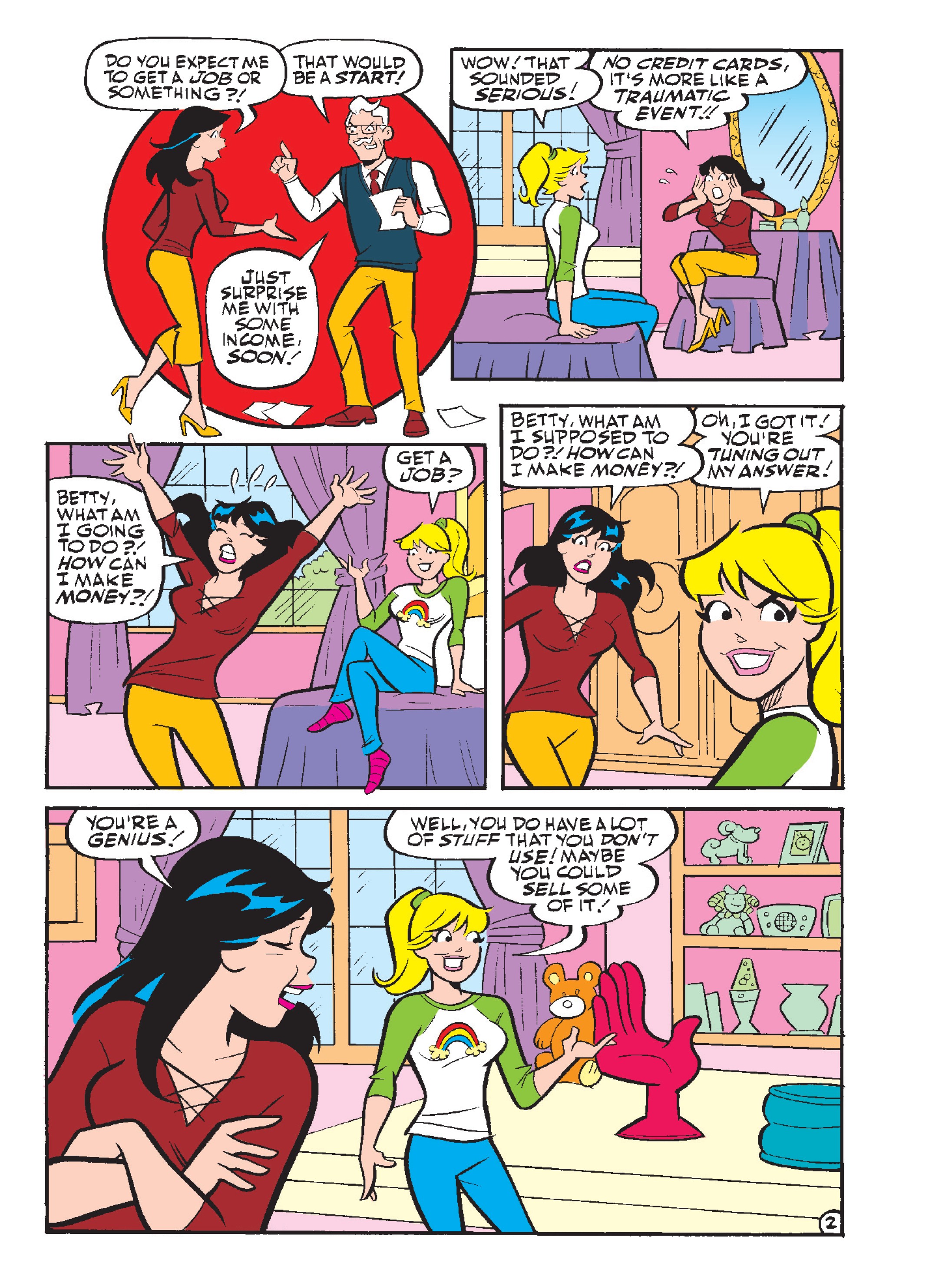 Read online Betty & Veronica Friends Double Digest comic -  Issue #266 - 3