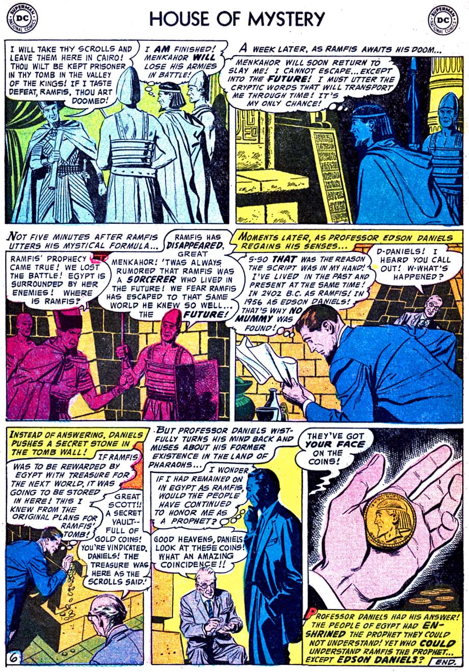 Read online House of Mystery (1951) comic -  Issue #59 - 8