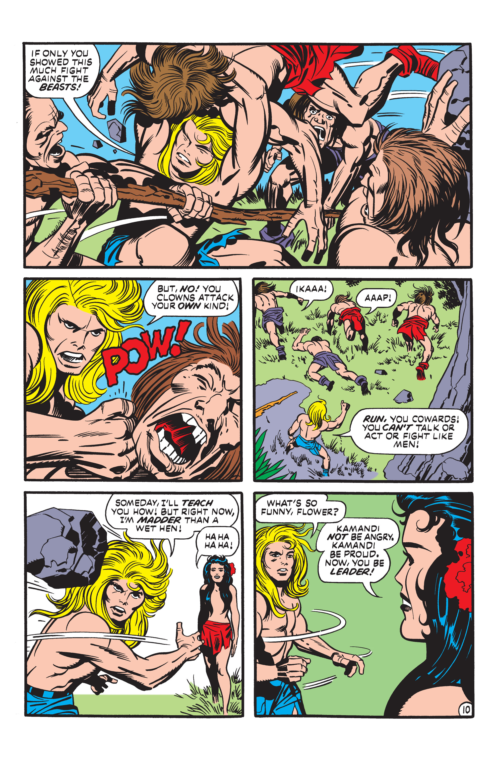 Read online Kamandi, The Last Boy On Earth comic -  Issue #6 - 10