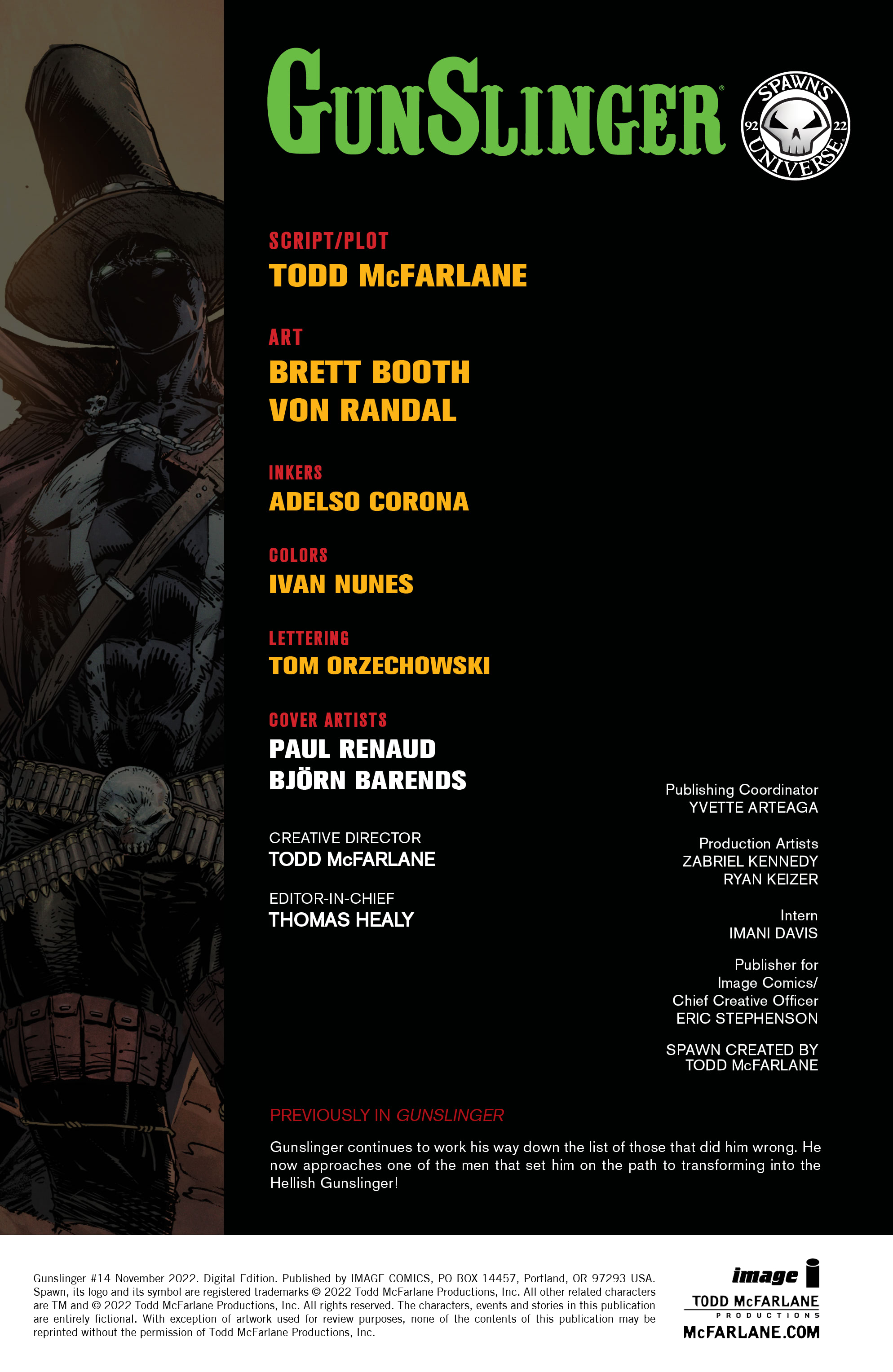 Read online Gunslinger Spawn comic -  Issue #14 - 3