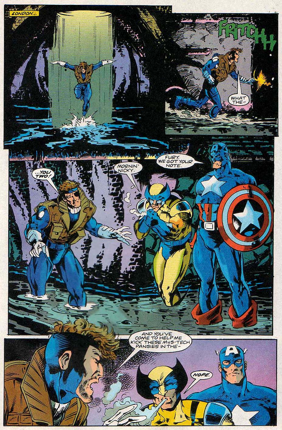 Read online Mys-Tech Wars comic -  Issue #4 - 20