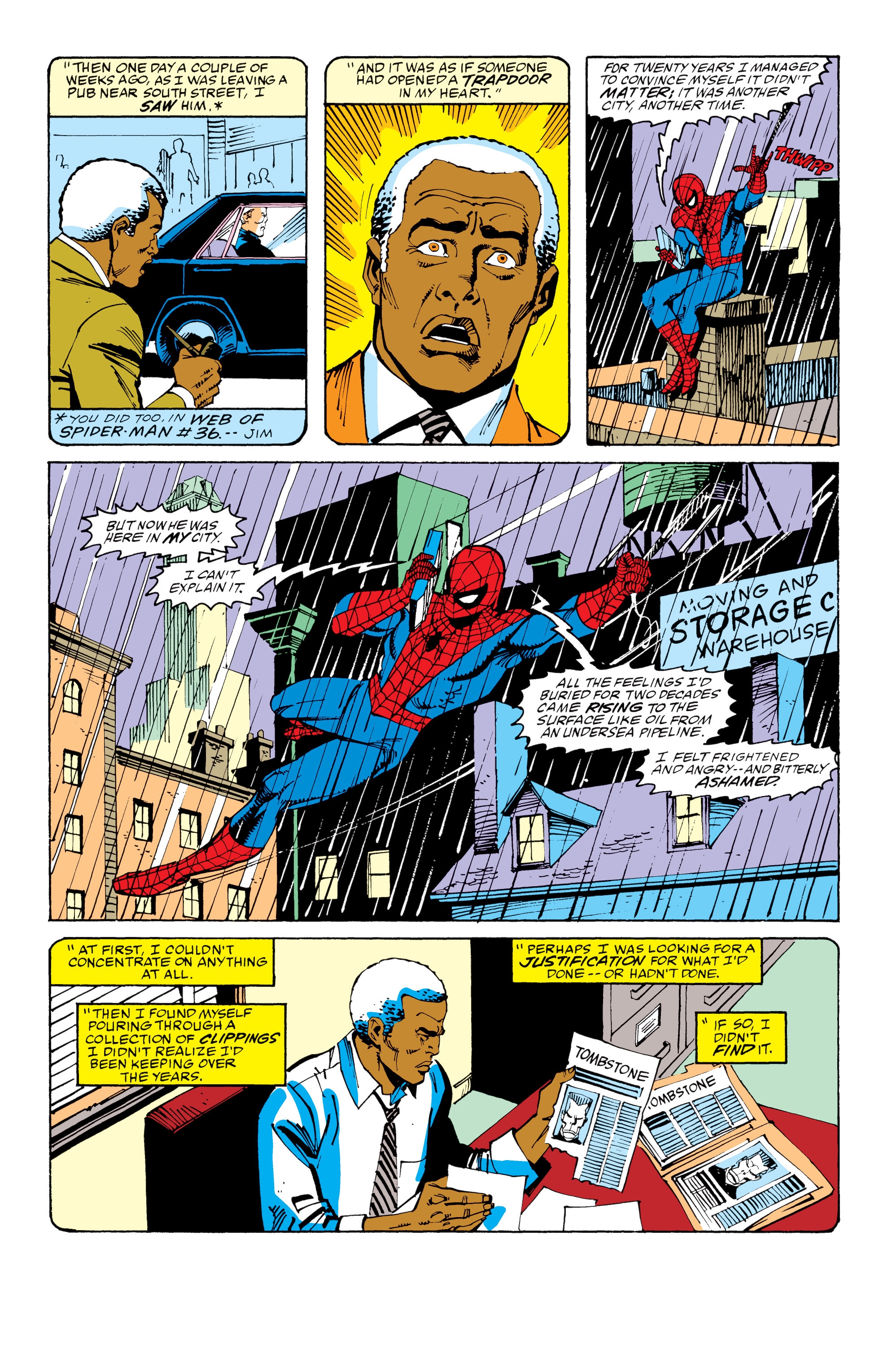 Read online The Spectacular Spider-Man (1976) comic -  Issue # _TPB Tombstone (Part 1) - 67