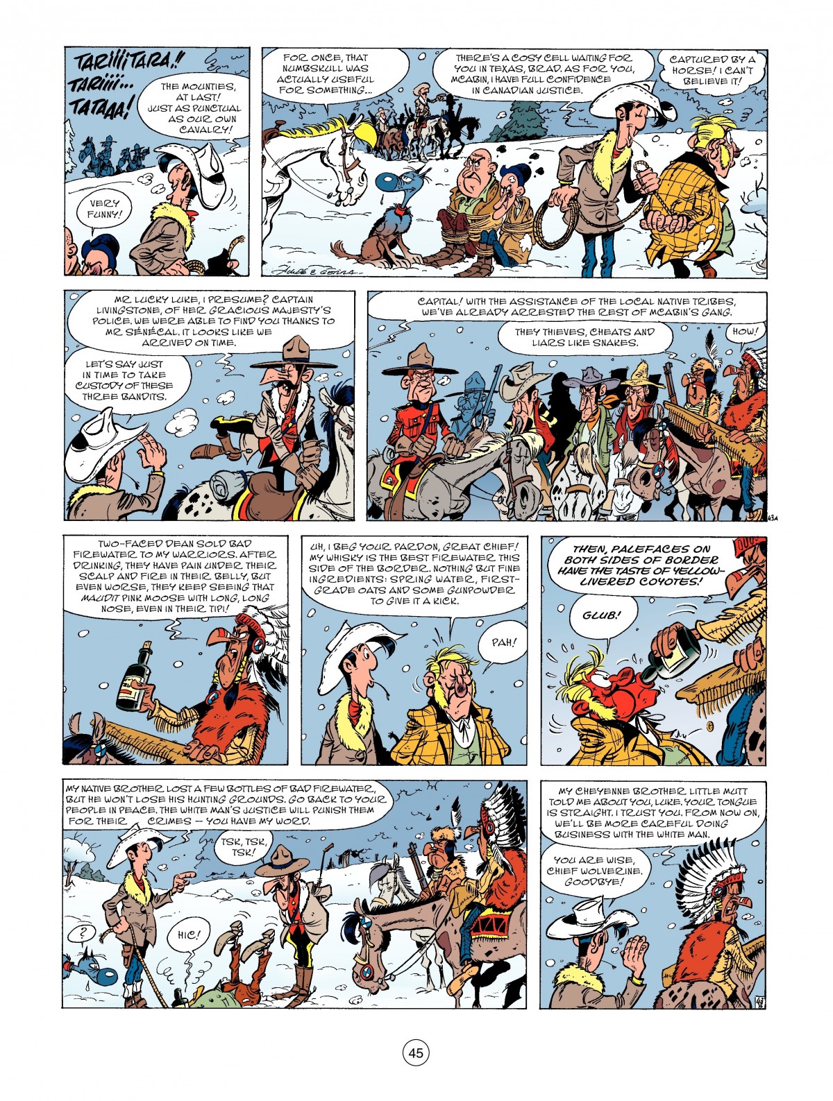 Read online A Lucky Luke Adventure comic -  Issue #52 - 47