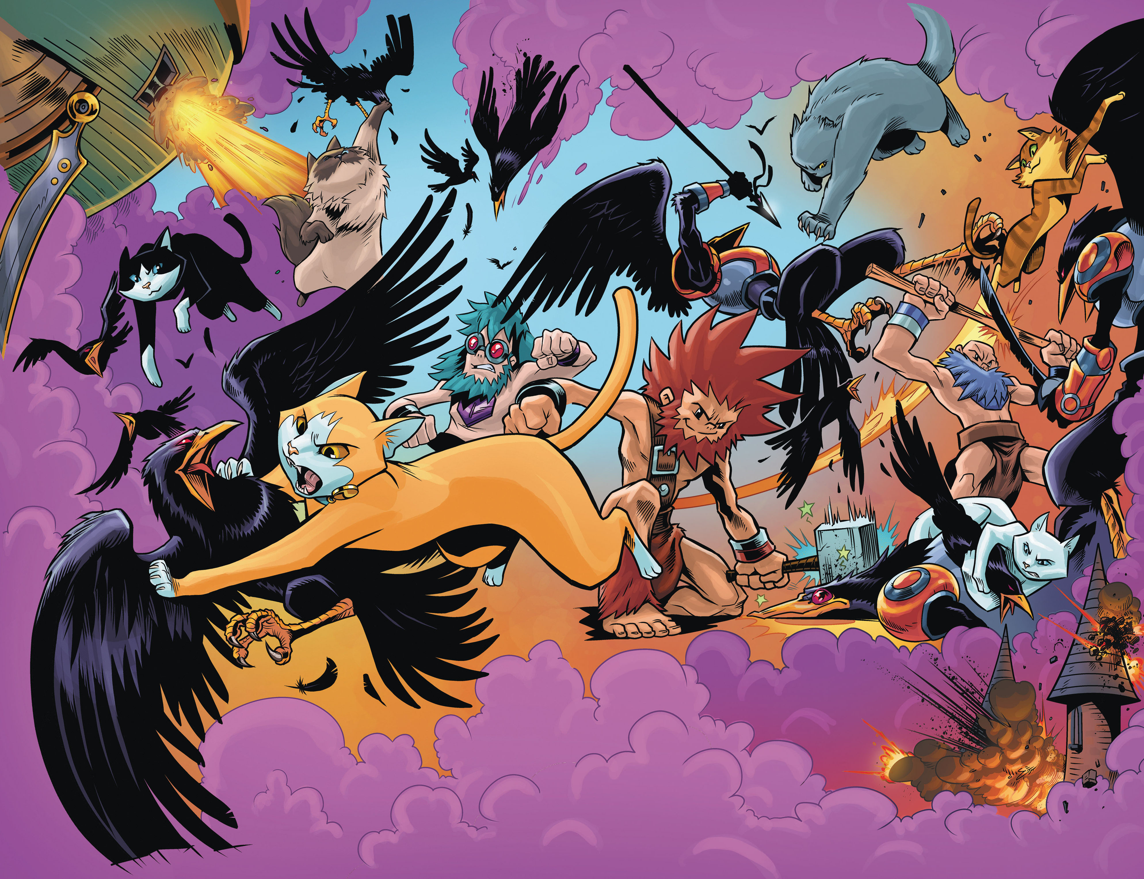 Read online Hero Cats comic -  Issue #9 - 13