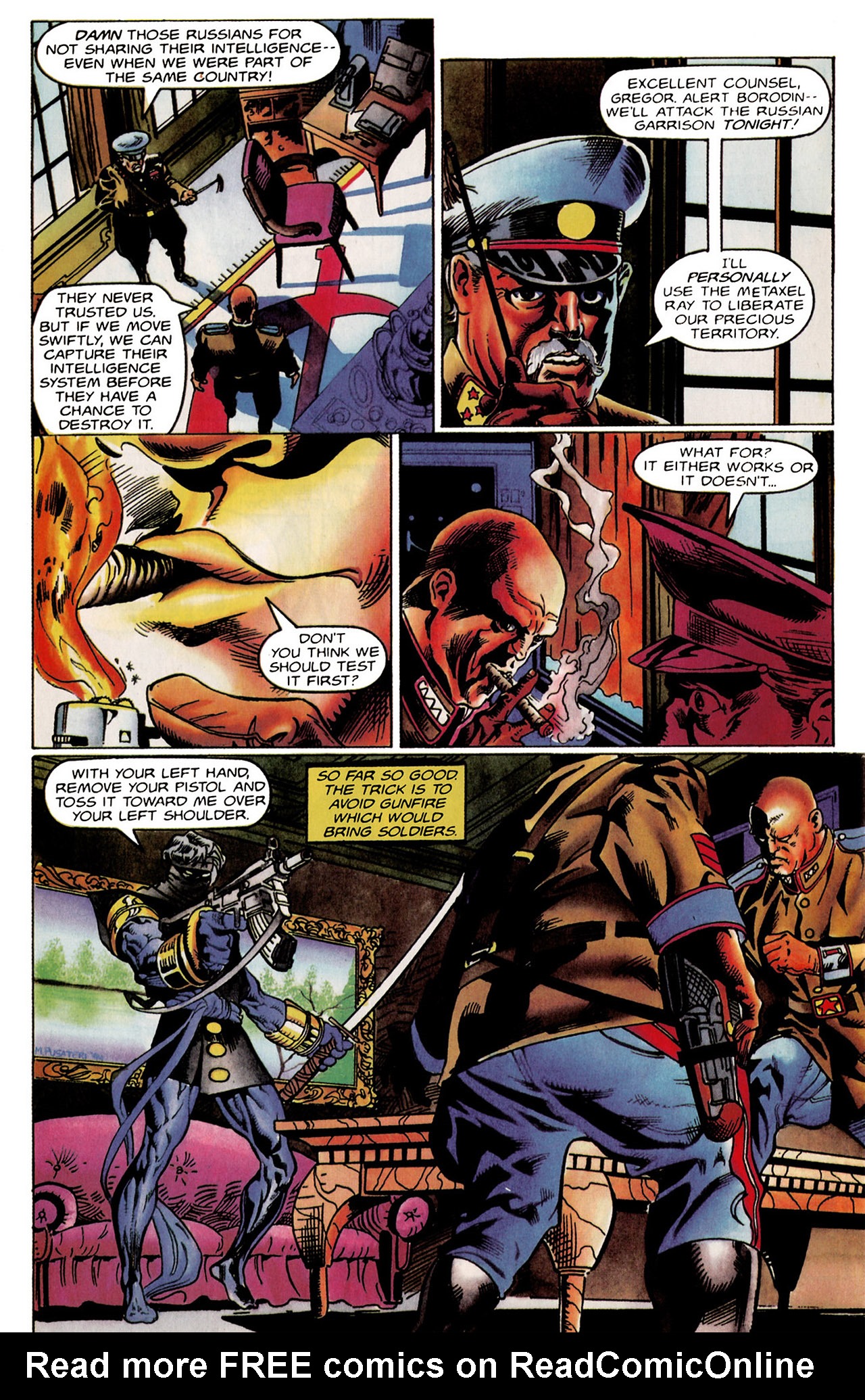 Read online Ninjak (1994) comic -  Issue #10 - 15