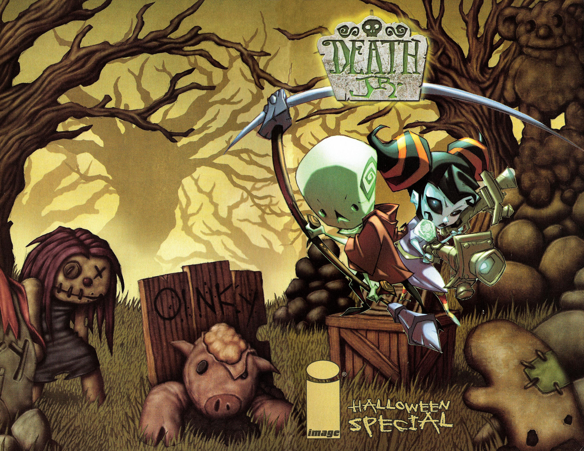 Read online Death Jr. Halloween Special comic -  Issue # Full - 1