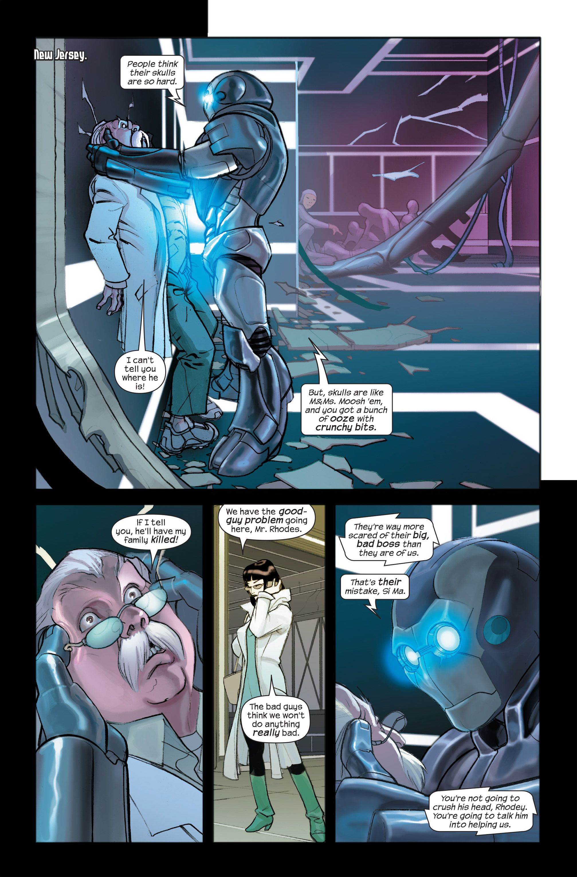 Read online Ultimate Iron Man II comic -  Issue #4 - 5