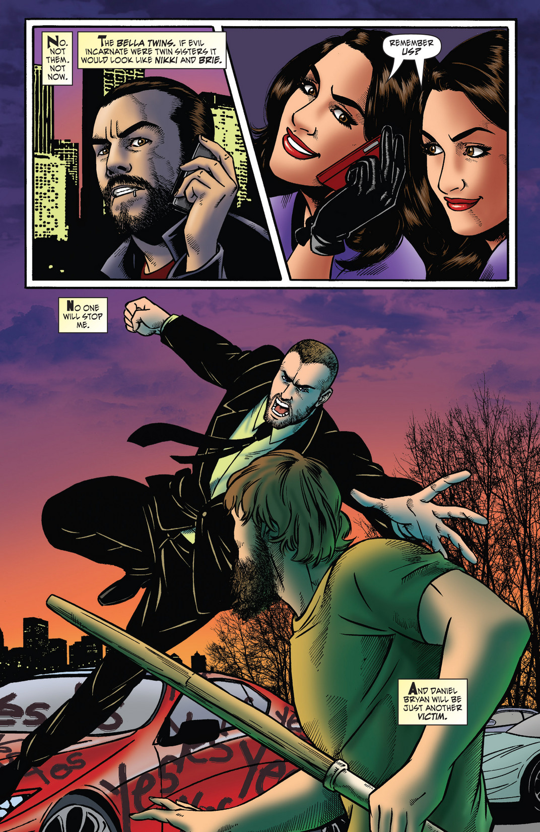 Read online WWE Superstars comic -  Issue #1 - 21