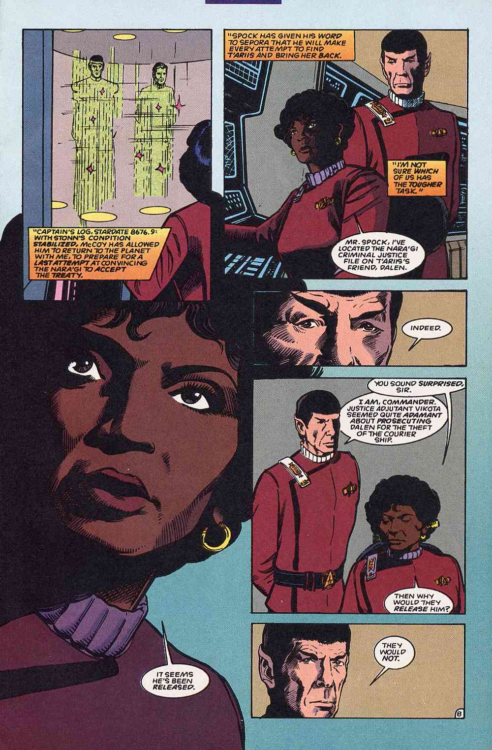 Read online Star Trek (1989) comic -  Issue #68 - 9