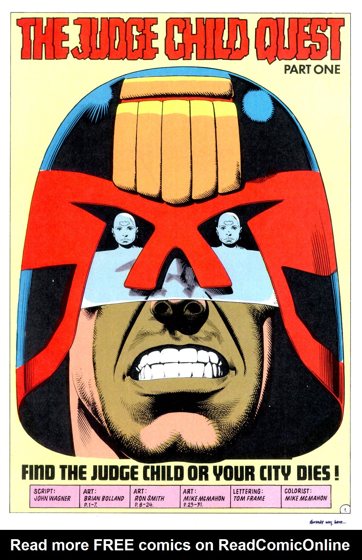 Read online Judge Dredd: The Judge Child Quest comic -  Issue #1 - 3