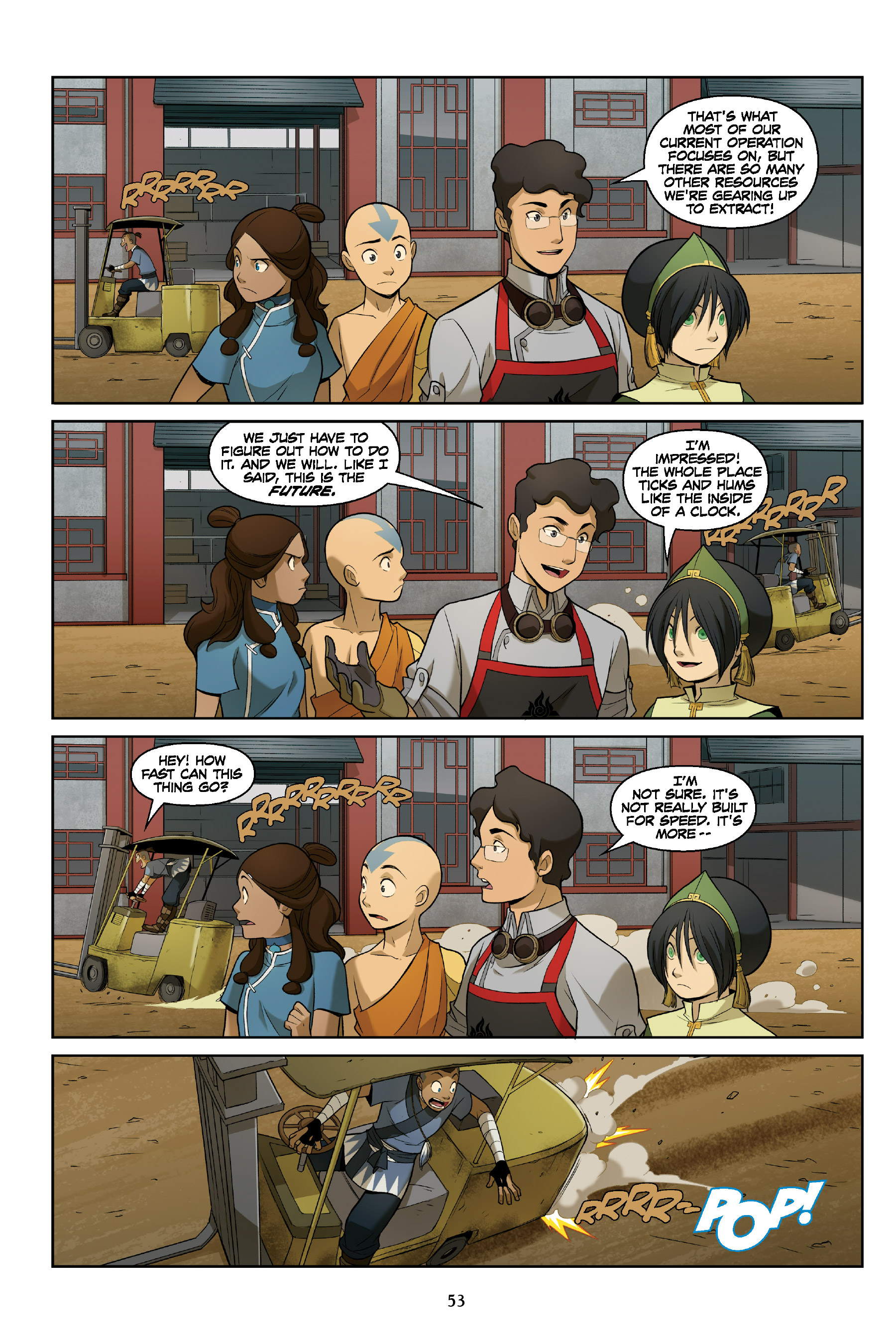 Read online Nickelodeon Avatar: The Last Airbender - The Rift comic -  Issue # _Omnibus (Part 1) - 53