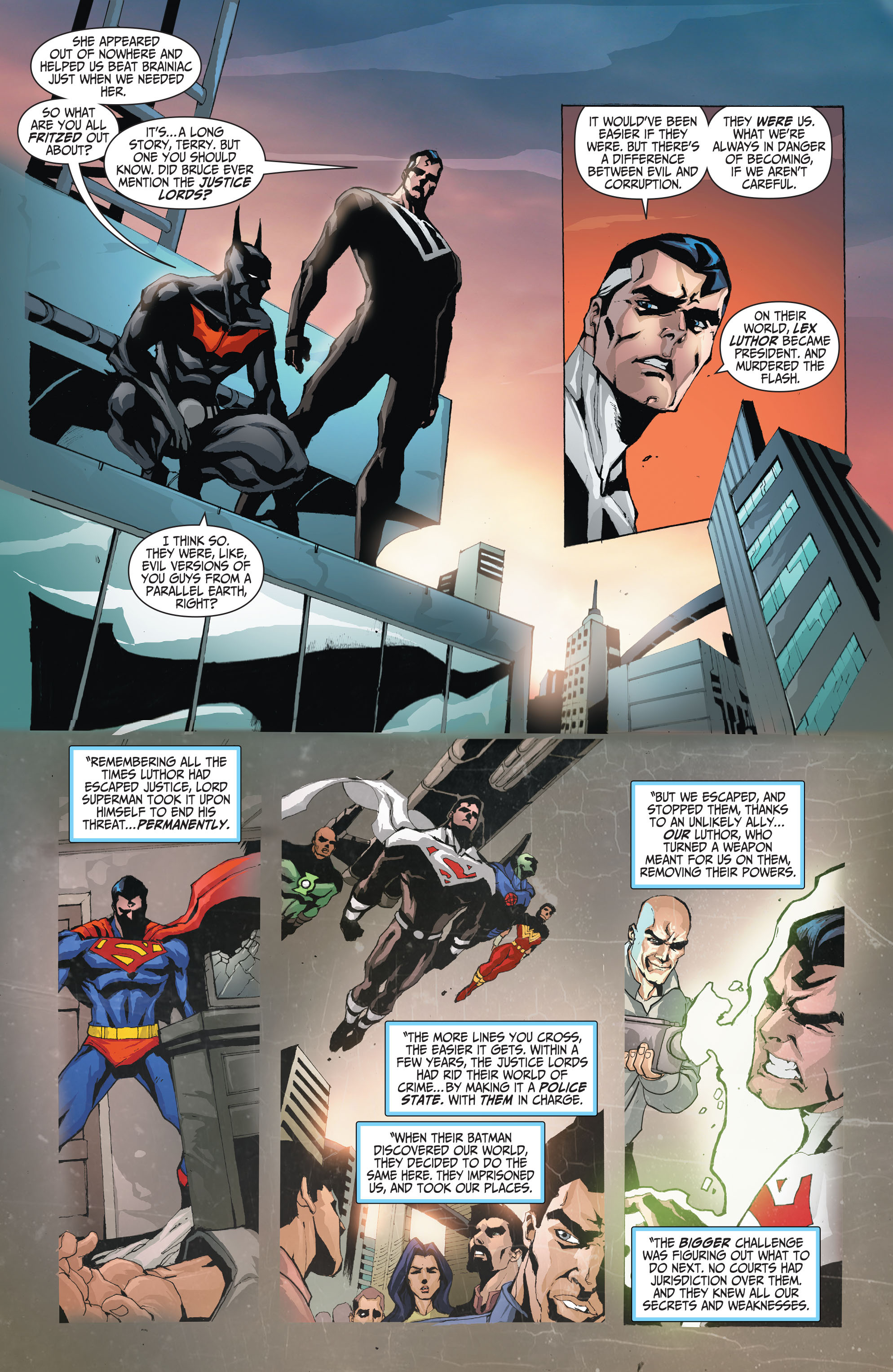 Read online Batman Beyond 2.0 comic -  Issue # _TPB 2 (Part 1) - 18