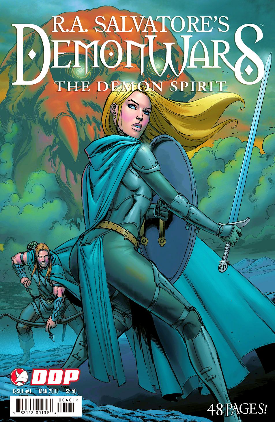 Read online DemonWars: The Demon Spirit comic -  Issue #1 - 1