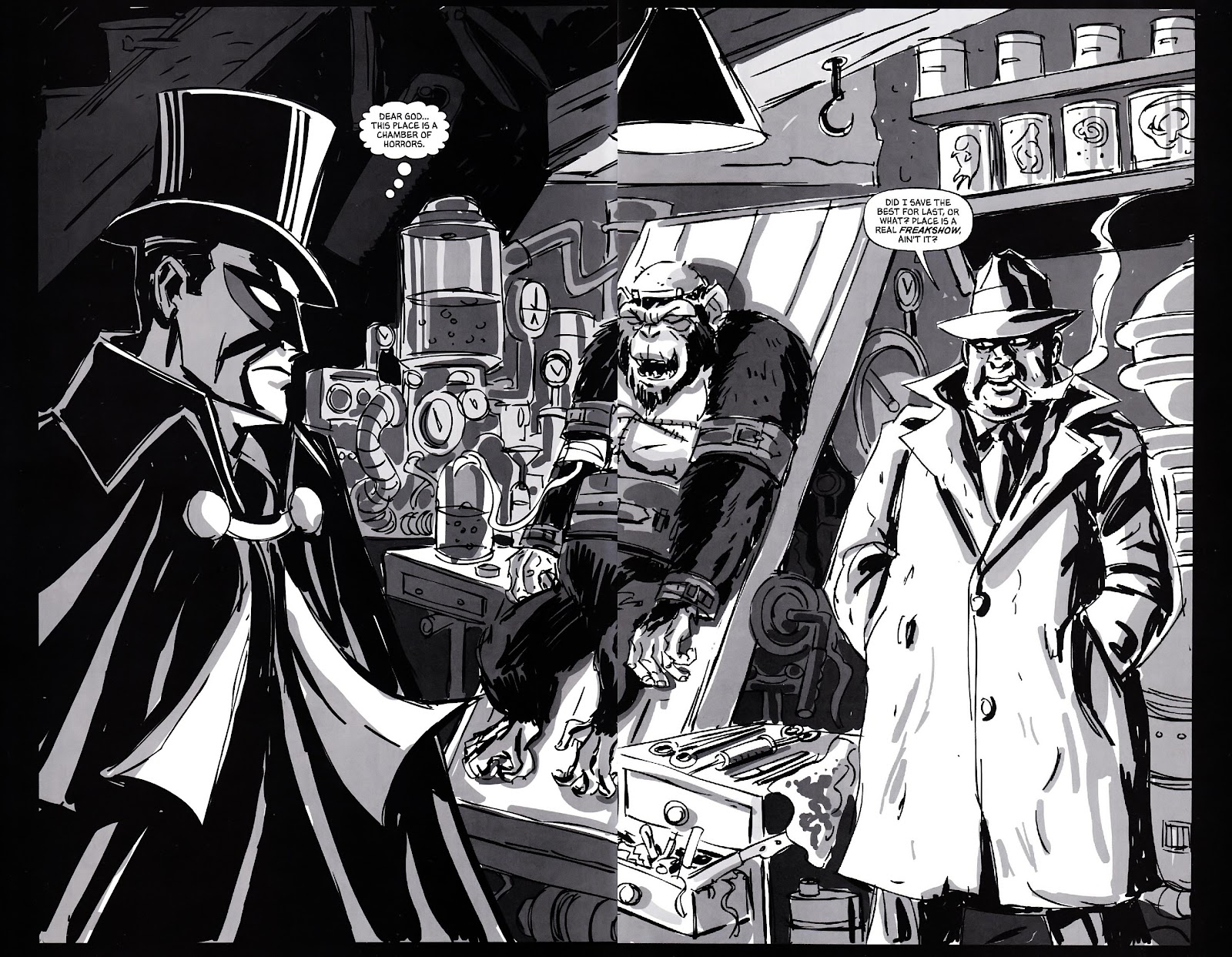Return of the Monsters: Phantom Detective vs Frankenstein issue Full - Page 14