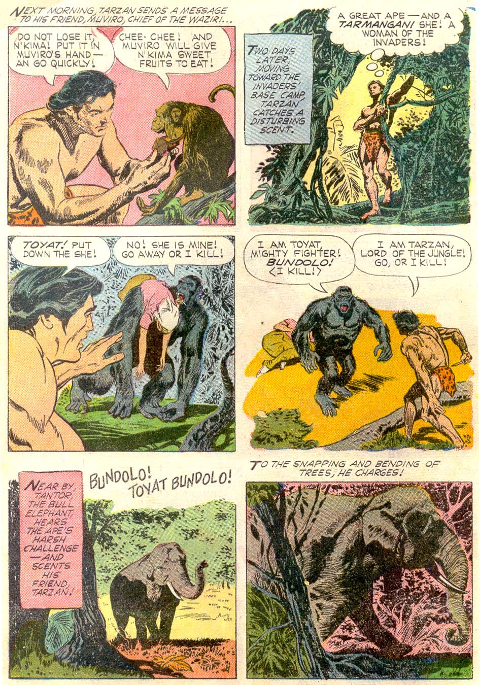 Read online Tarzan (1962) comic -  Issue #183 - 8