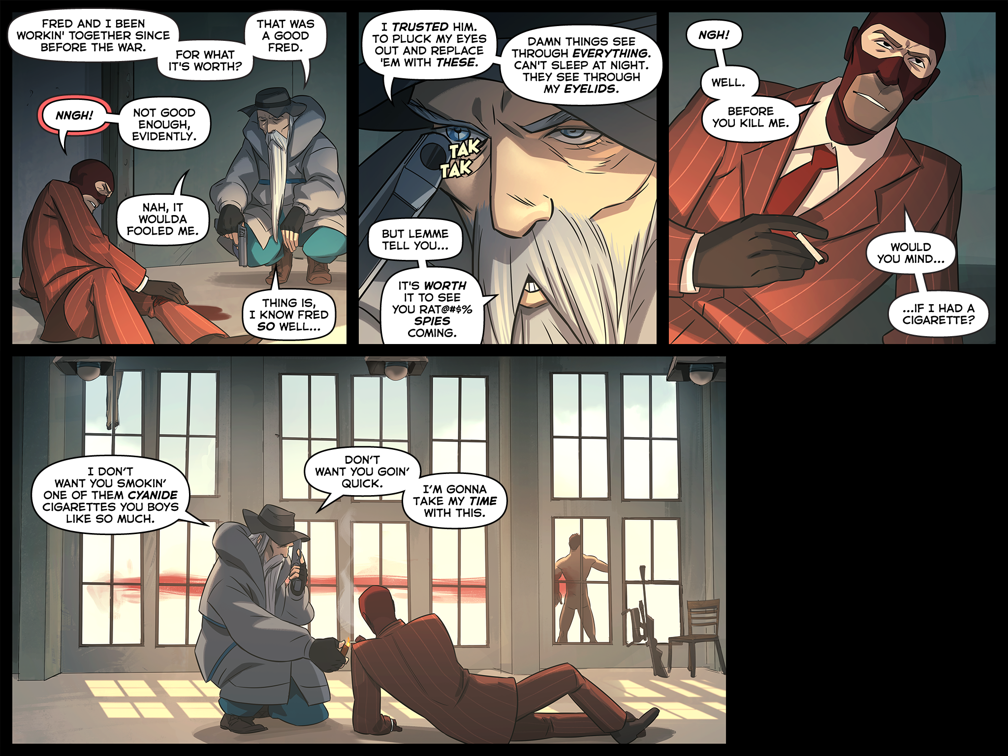 Read online Team Fortress 2 comic -  Issue #6 - 78