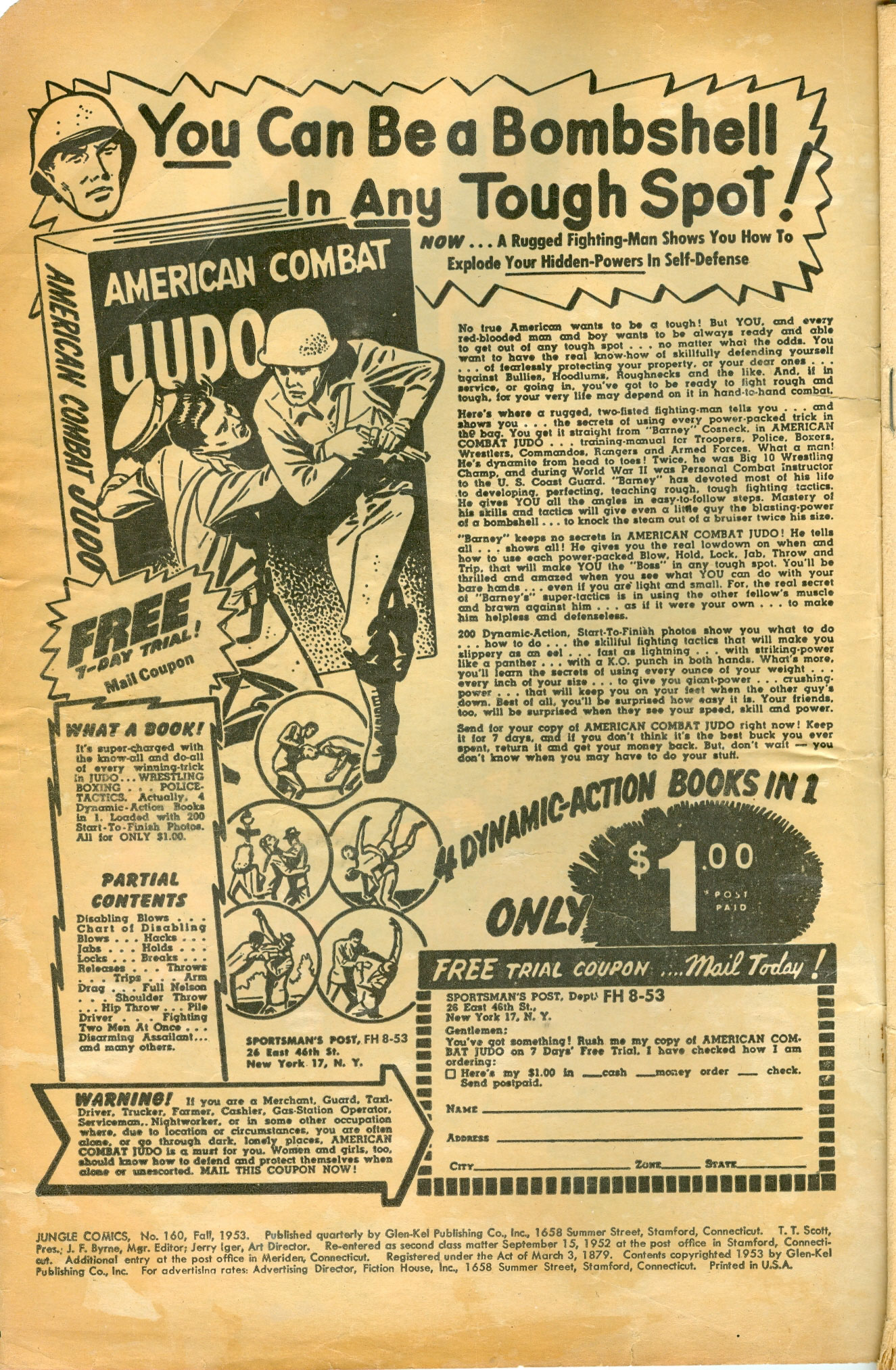 Read online Jungle Comics comic -  Issue #160 - 2