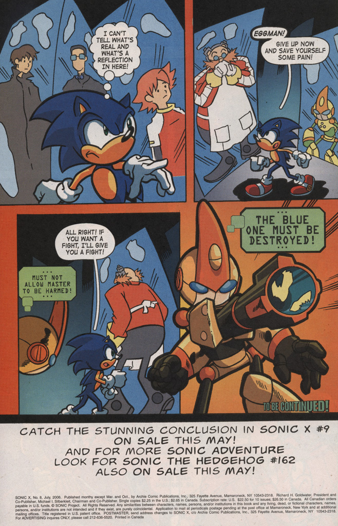 Read online Sonic X comic -  Issue #8 - 34