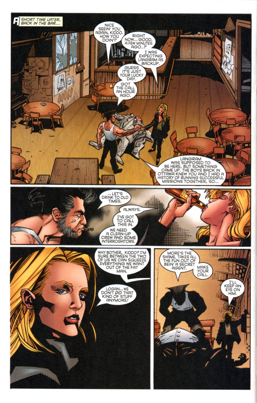 Read online Logan: Shadow Society comic -  Issue # Full - 12