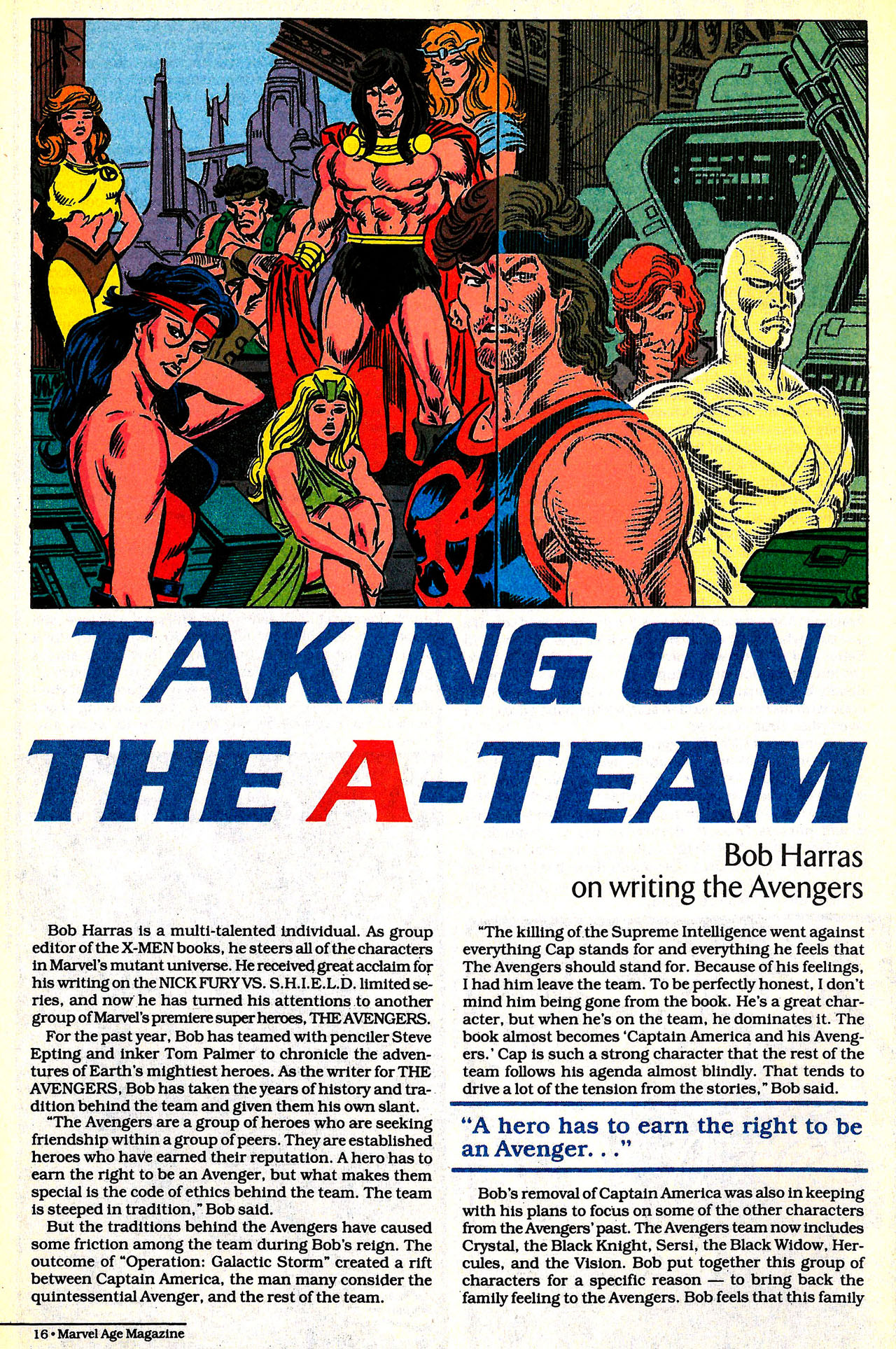 Read online Marvel Age comic -  Issue #122 - 17