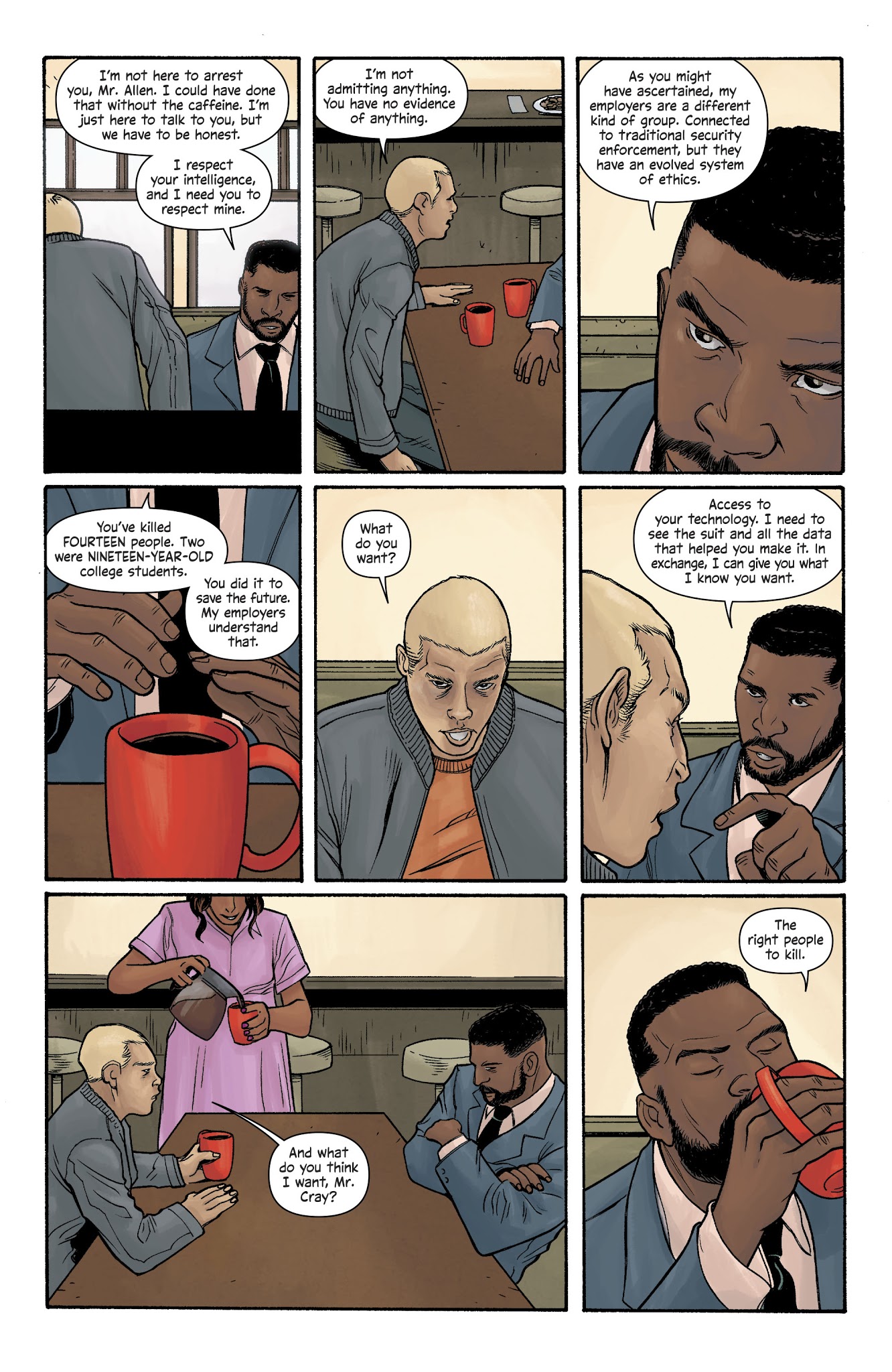 Read online The Wild Storm: Michael Cray comic -  Issue #4 - 6