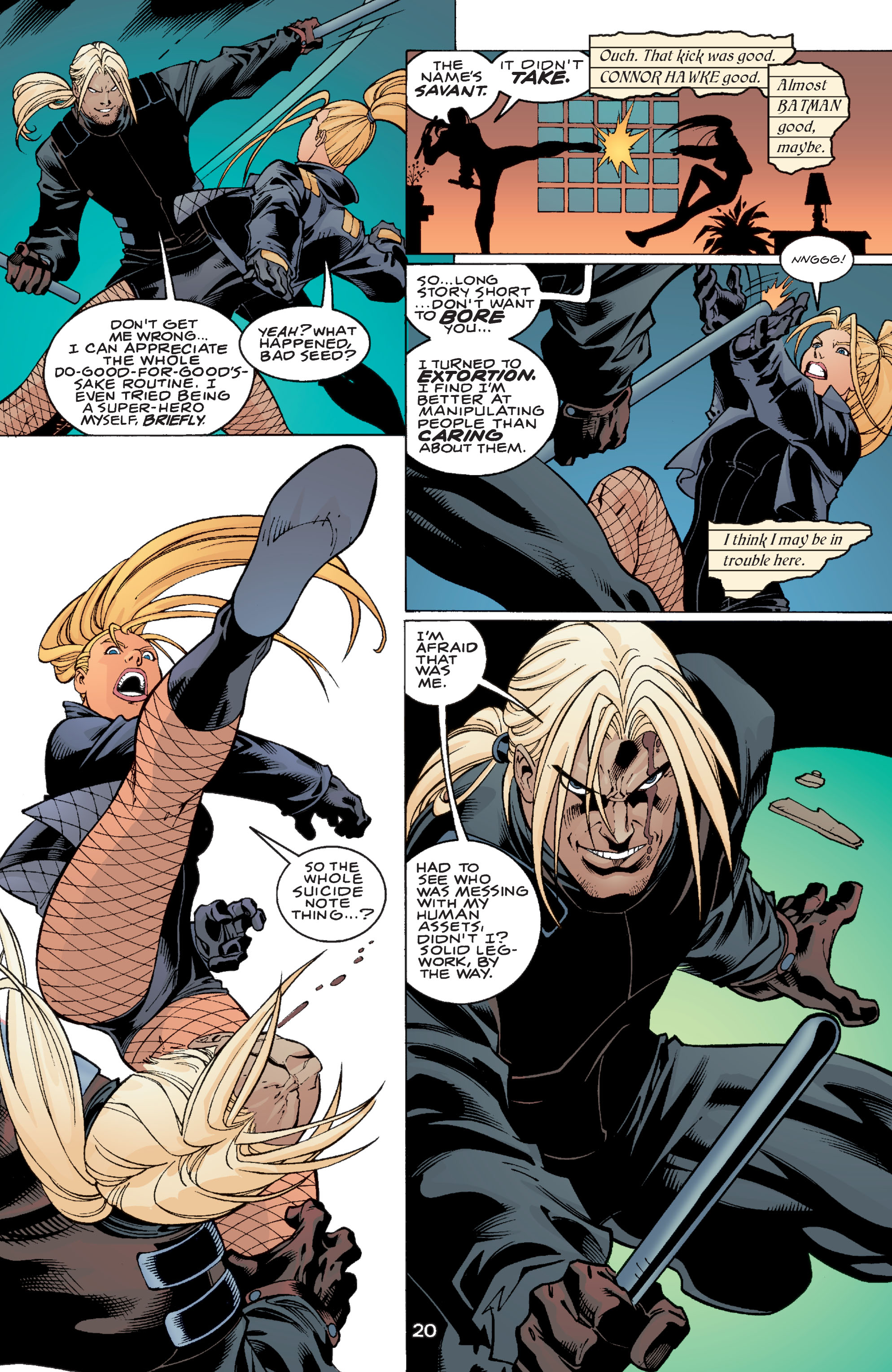 Read online Birds of Prey (1999) comic -  Issue #56 - 21