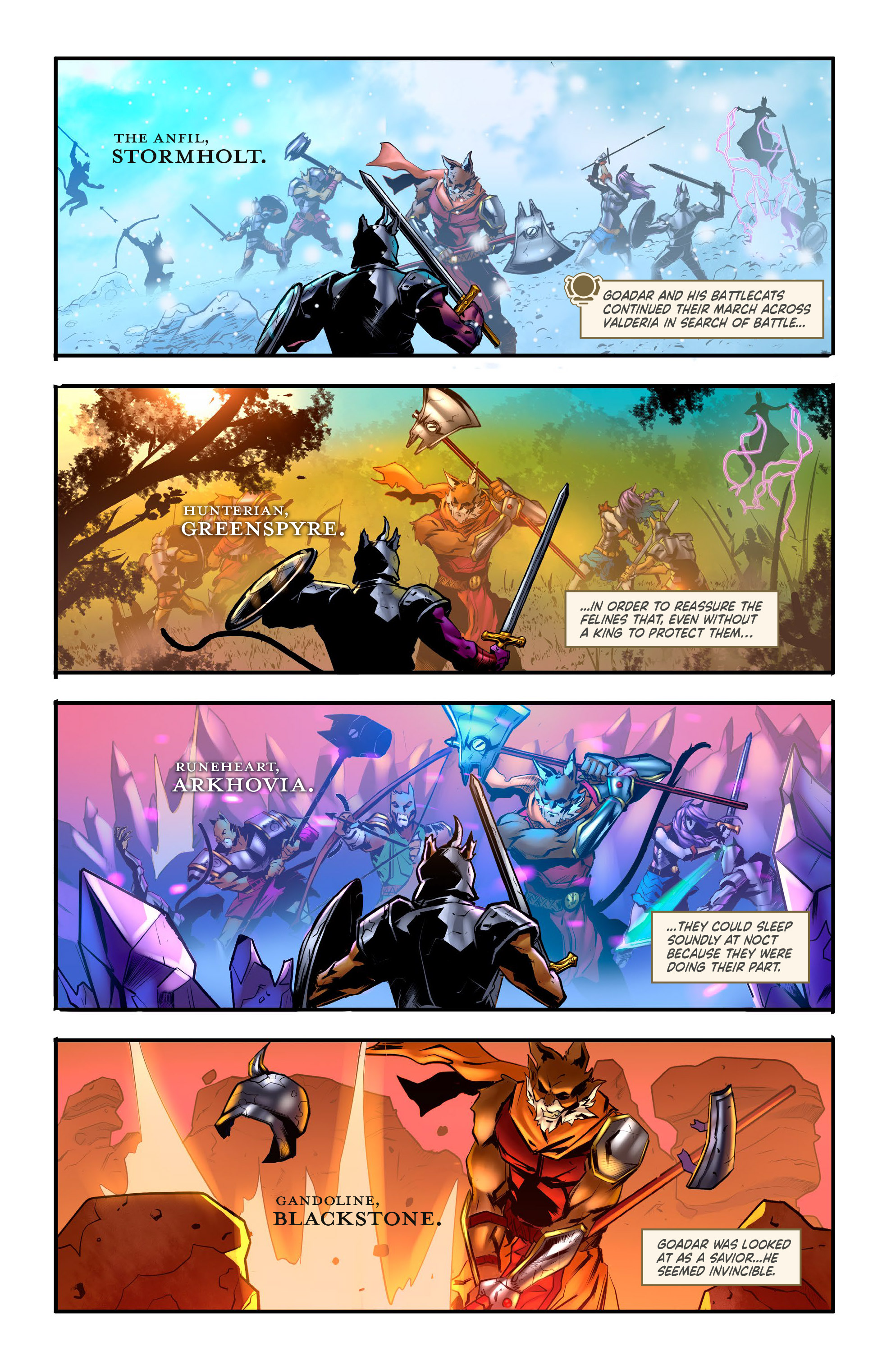 Read online Battlecats: Tales of Valderia comic -  Issue #2 - 9