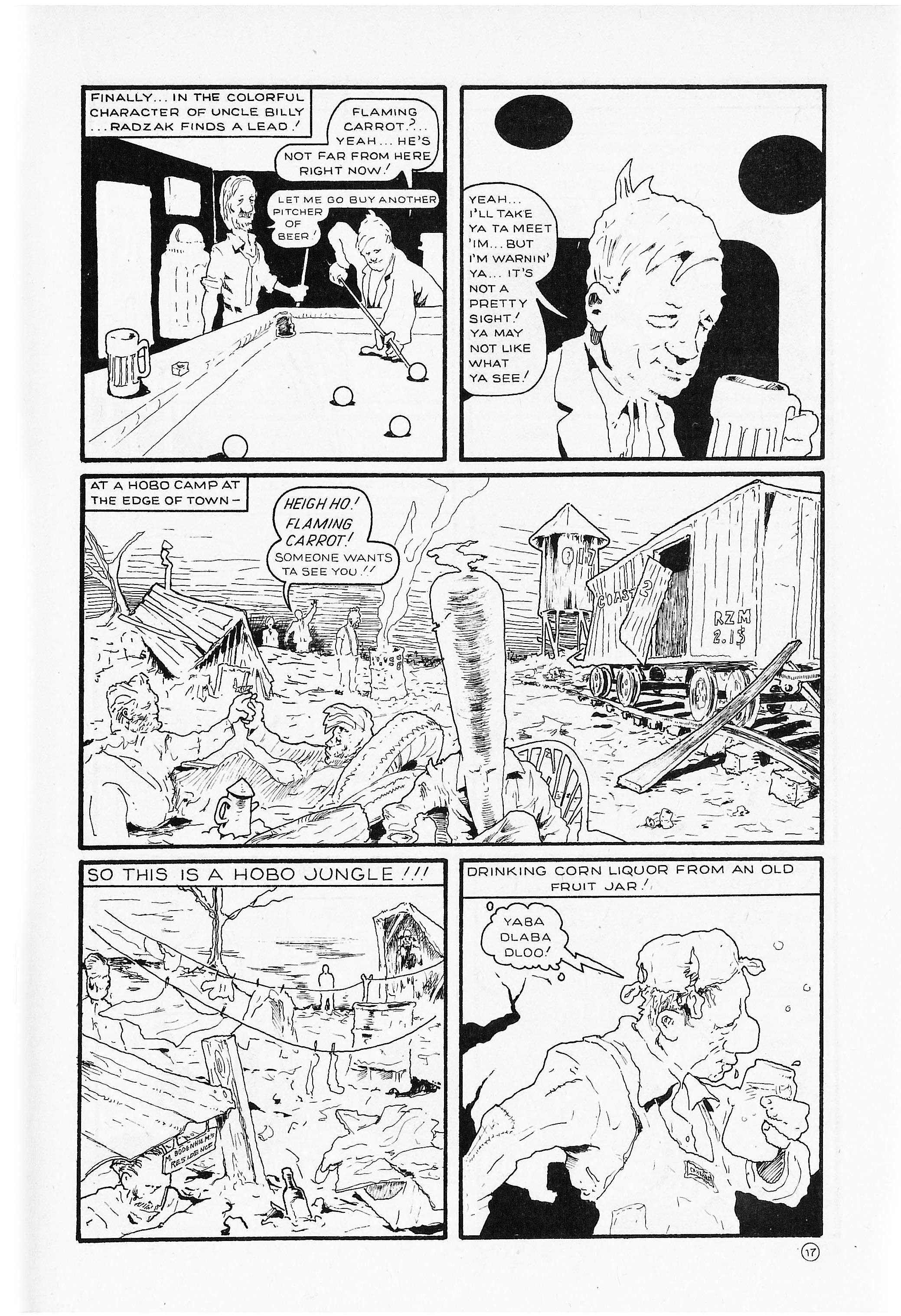 Read online Flaming Carrot Comics (1984) comic -  Issue #1 - 19