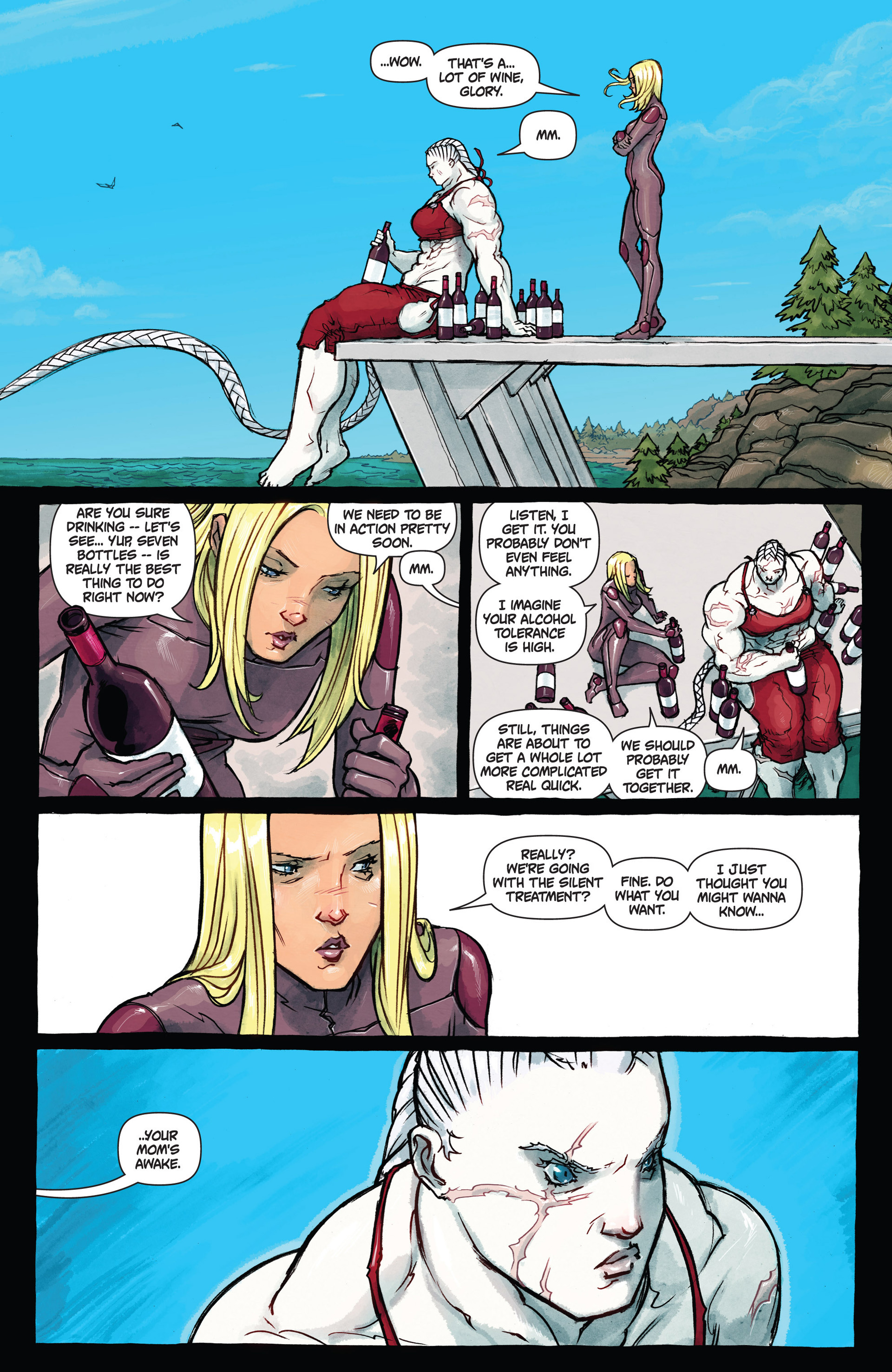 Read online Glory comic -  Issue #32 - 3